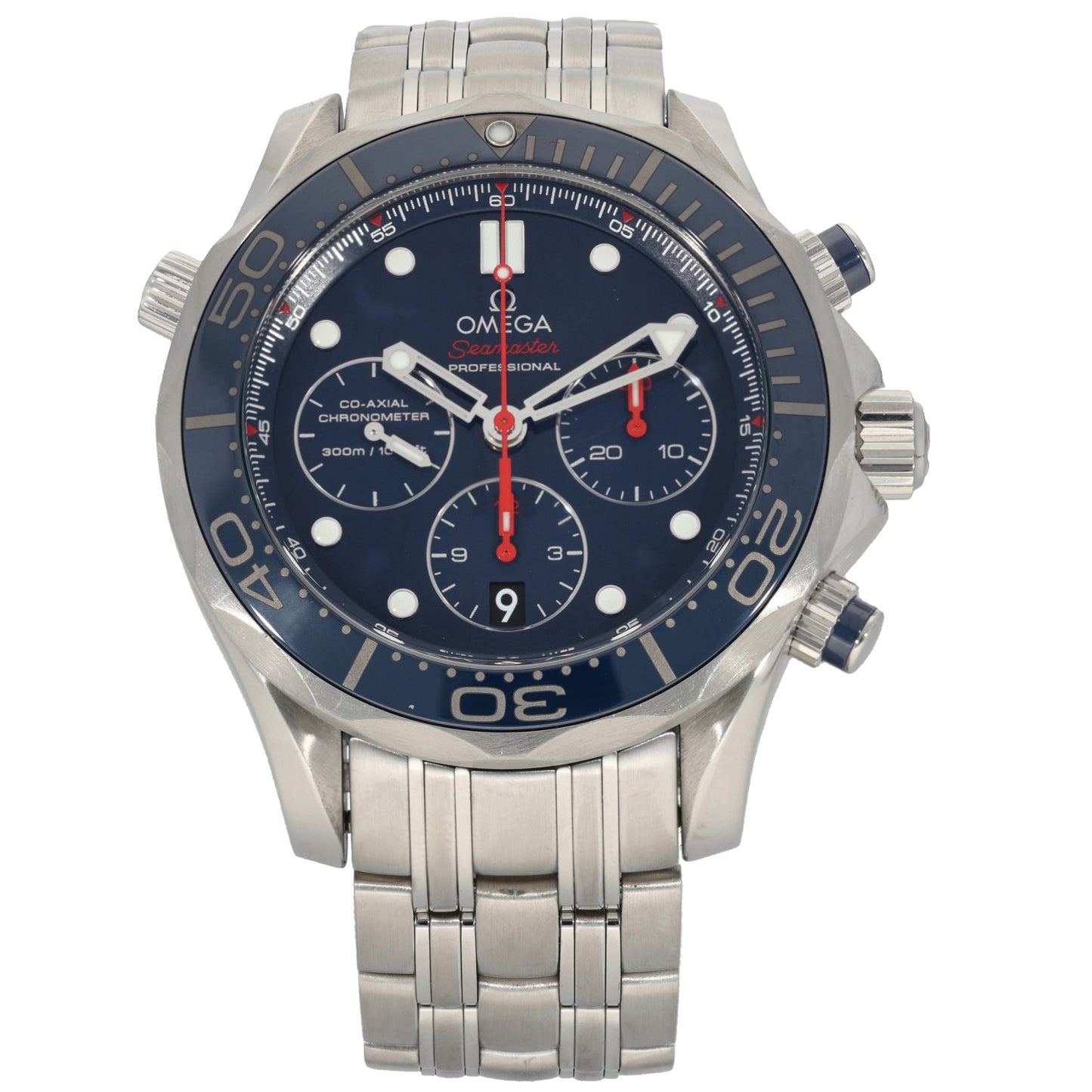 Omega Seamaster 44mm Stainless Steel Watch