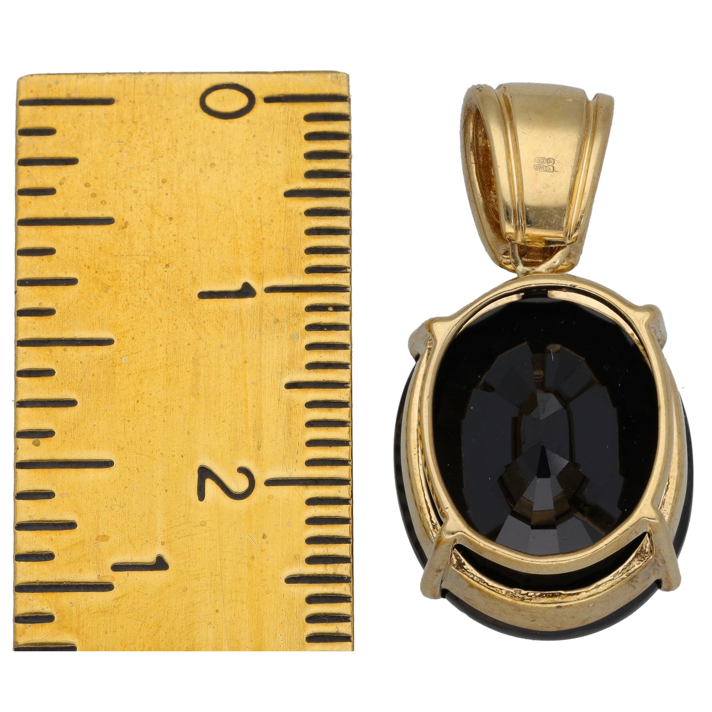 9ct Gold Imitation Dress/Cocktail Pendant
