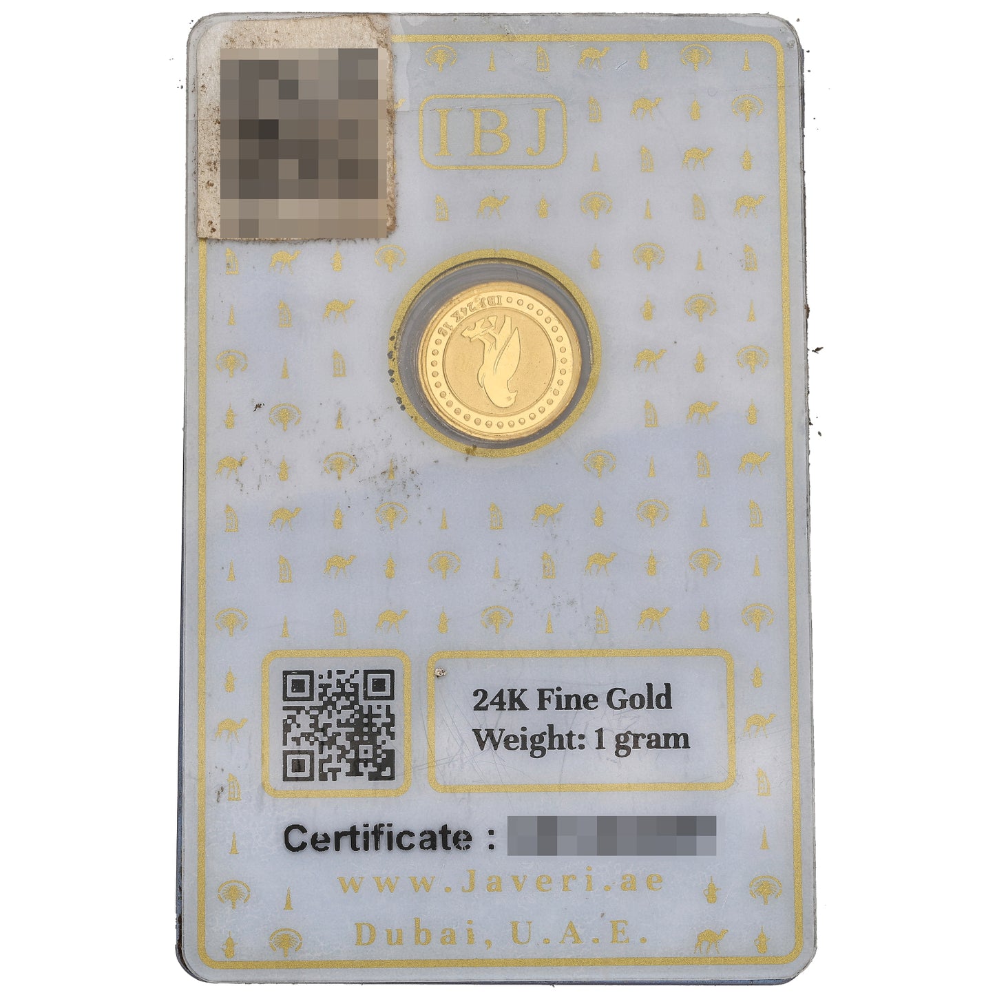 24ct 1g Gold Coin
