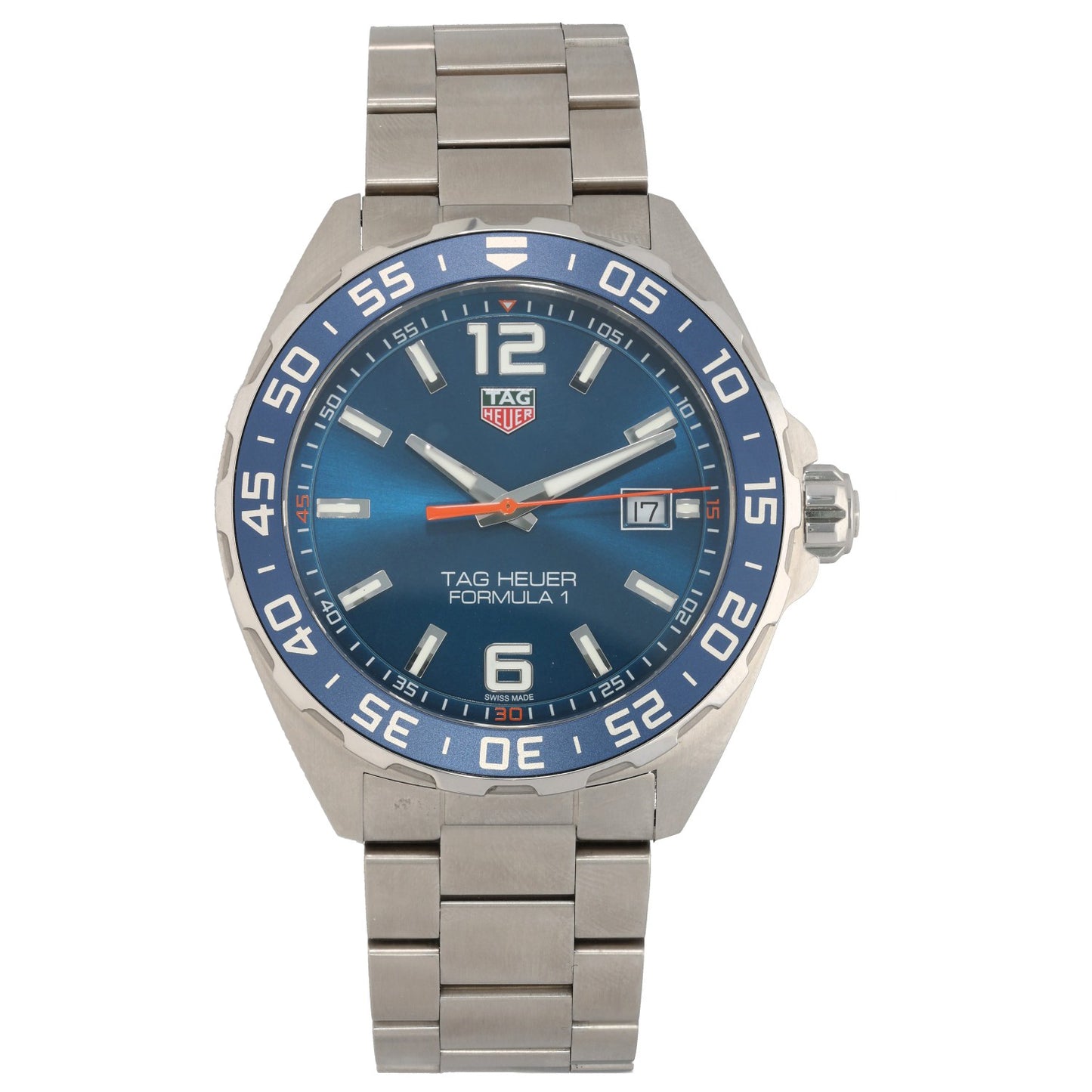 Tag Heuer Formula 1 WAZ1010 43mm Stainless Steel Watch
