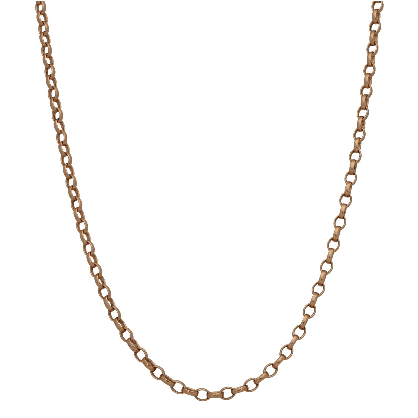 9ct Gold Belcher Chain 18"