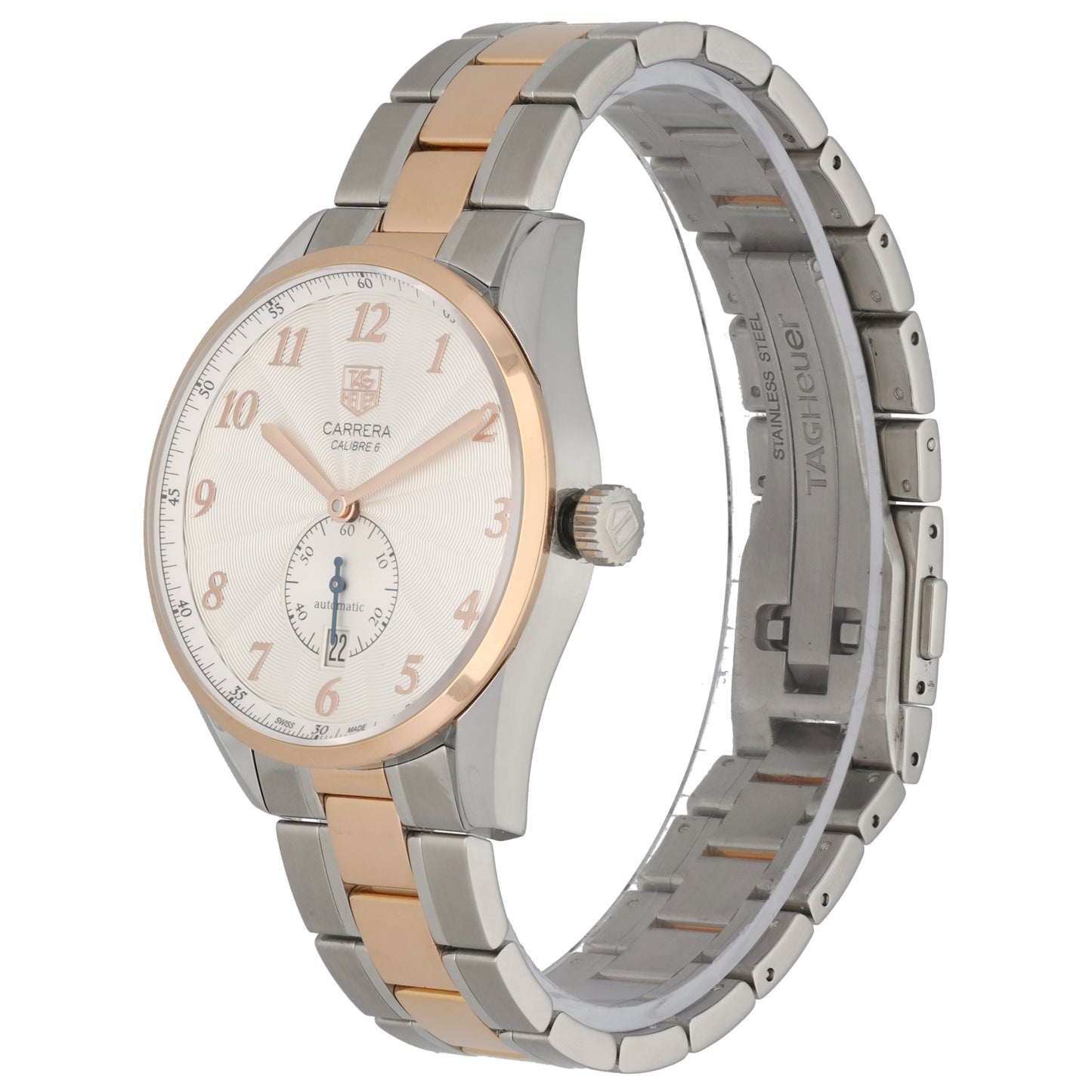 Tag Heuer Carrera WAS2151 39mm Bi-Colour Watch