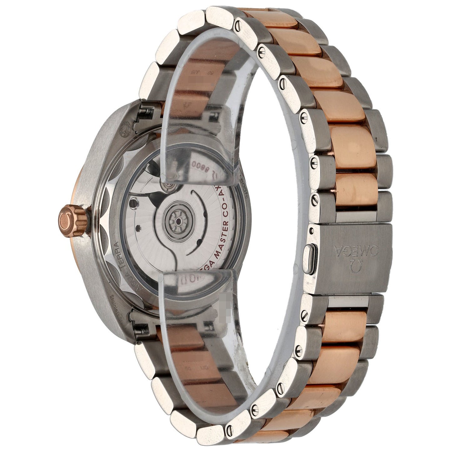 Omega Seamaster Aqua Terra 220.20.34.20.59.001 34mm Bi-Colour Watch (Ex-Display)