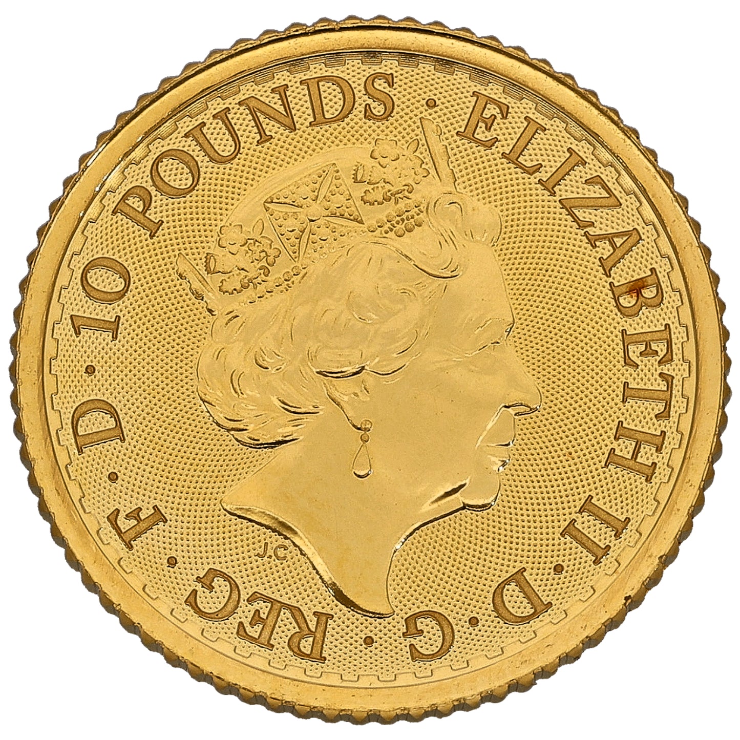 24ct Gold Queen Elizabeth II 1/10 OZ Britannia Coin 2021