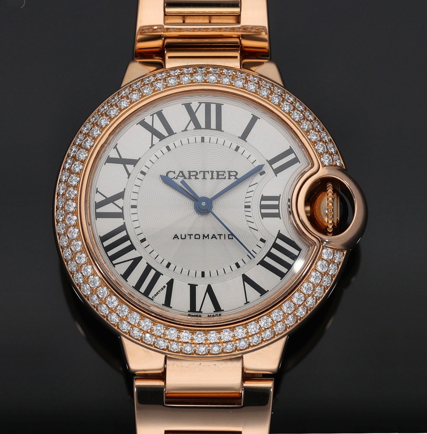 Cartier Ballon Bleu De Cartier WE902064 33mm Rose Gold Watch