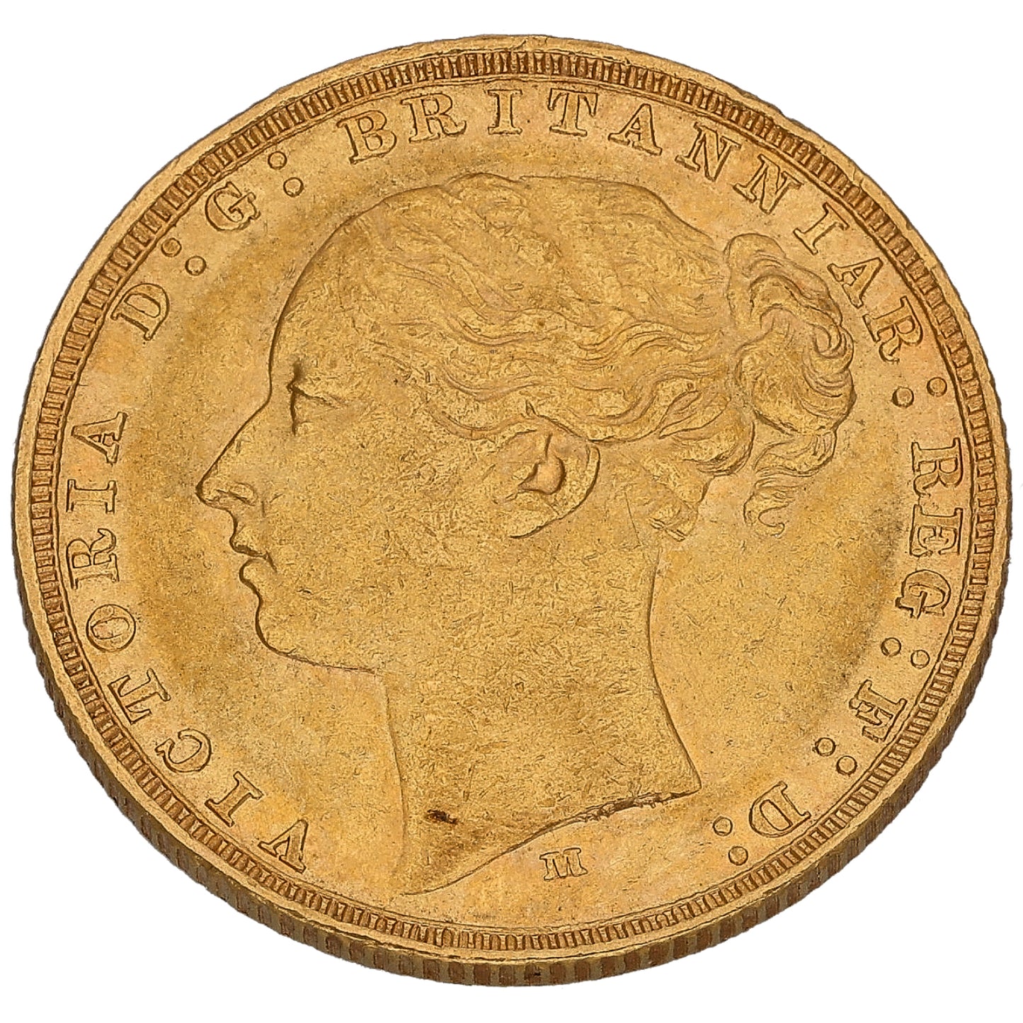 22ct Gold Queen Victoria Full Sovereign Coin 1883