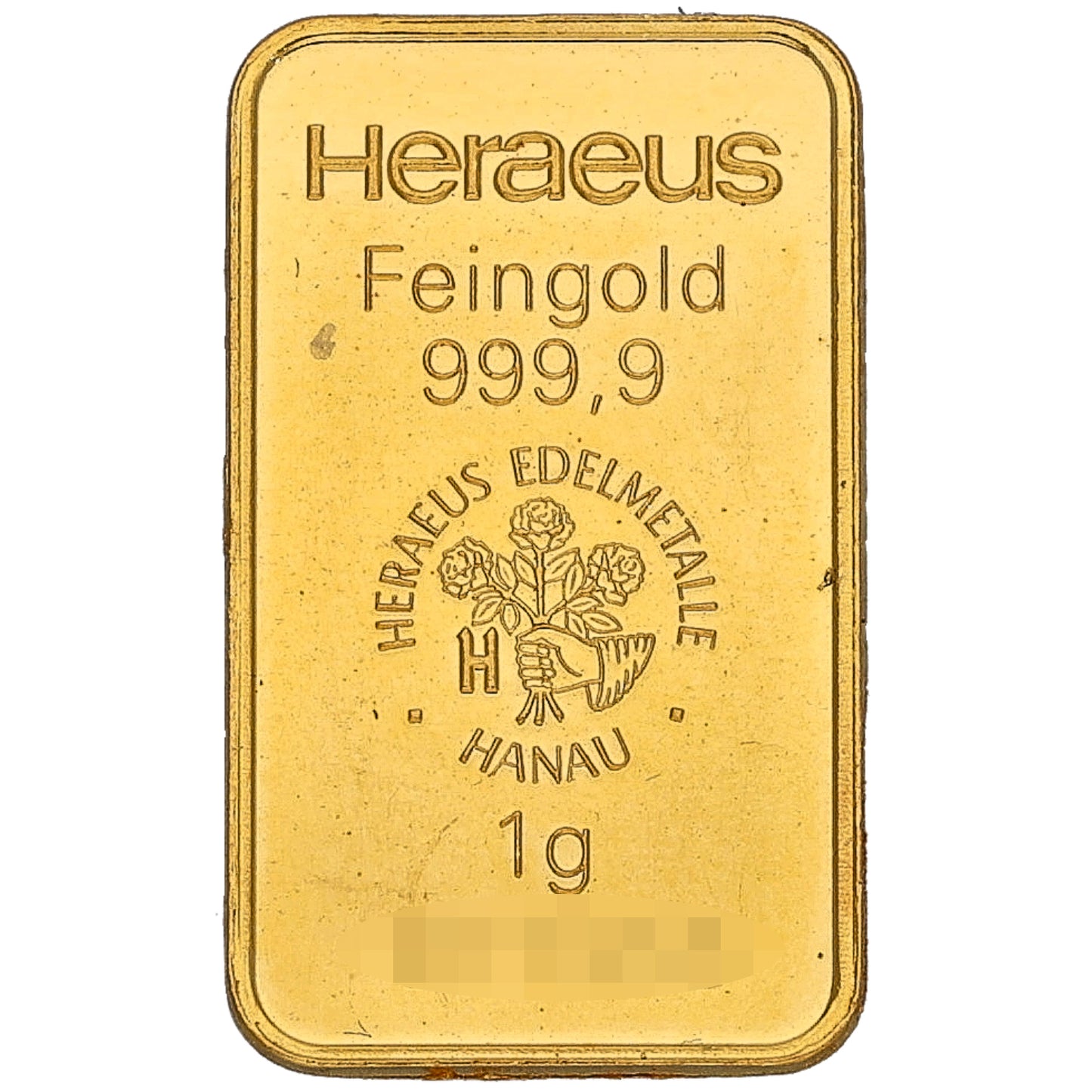 24ct 1g Gold Bar