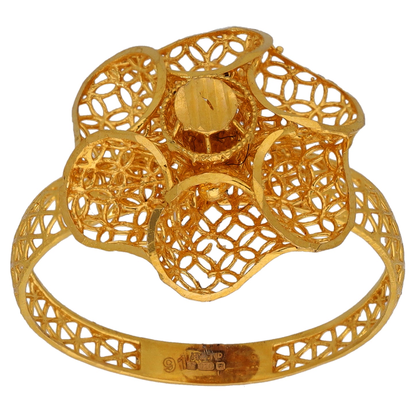 22ct Gold Dress/Cocktail Ring Size R