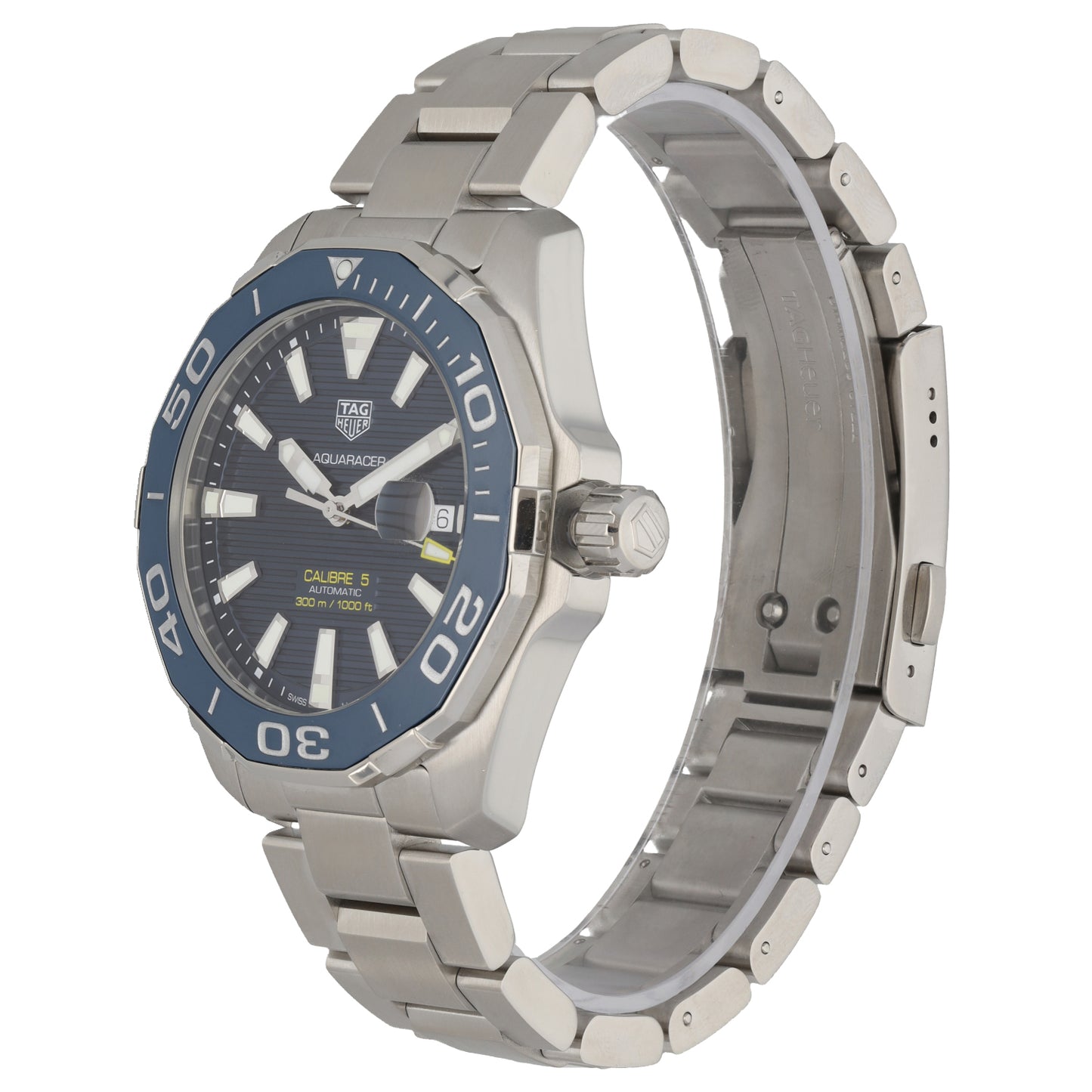 Tag Heuer Aquaracer WAY201B 43mm Stainless Steel Watch