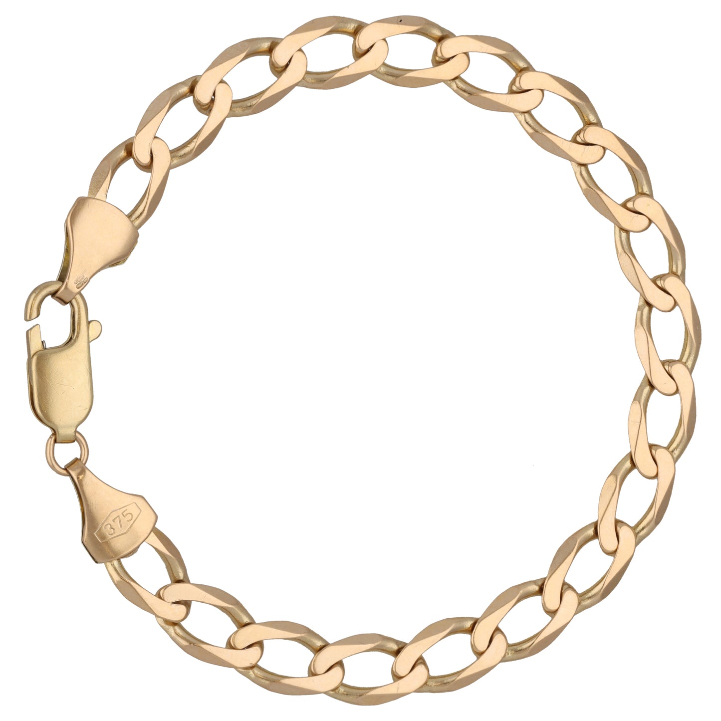 9ct Gold Curb Bracelet