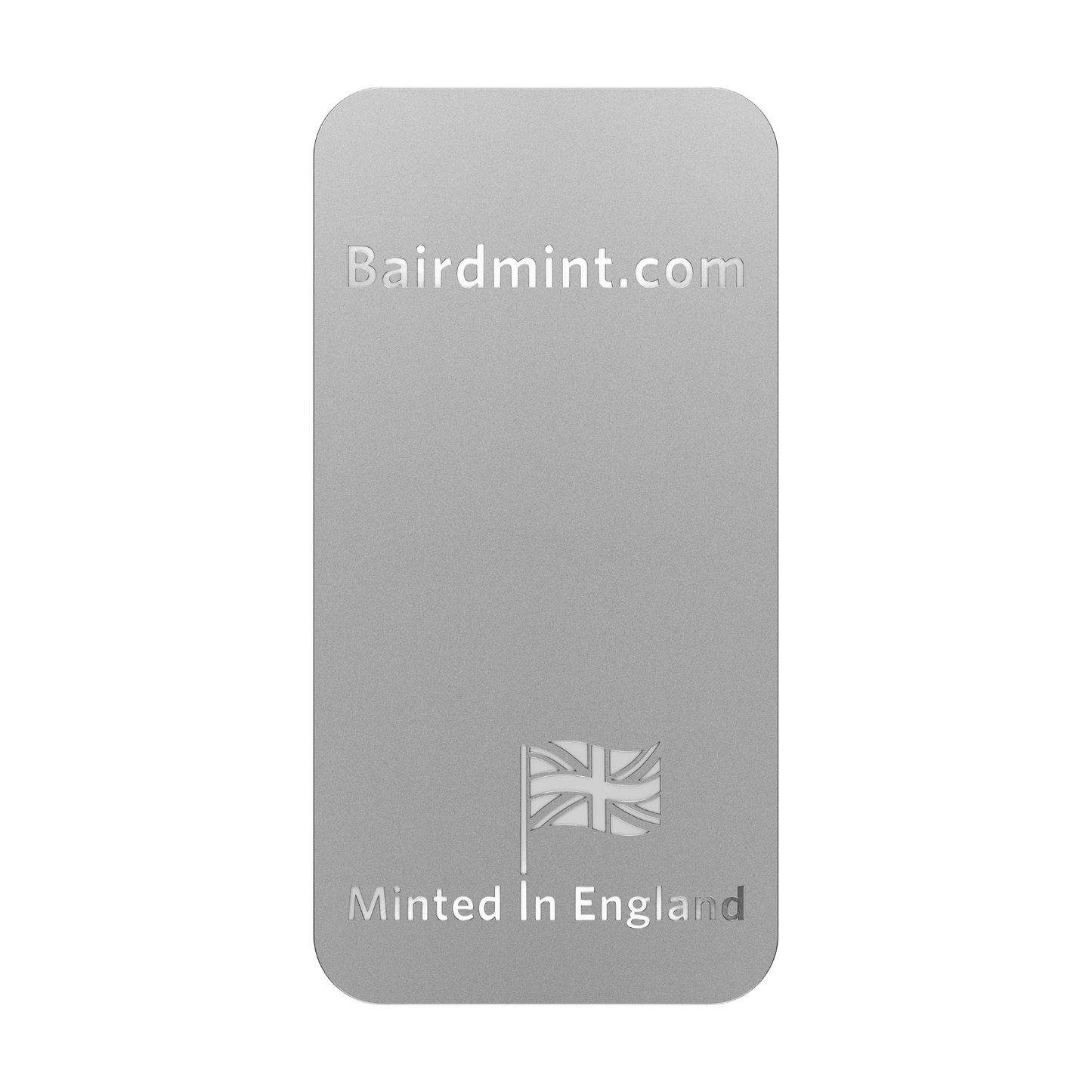 New Baird & Co Platinum 1kg Minted Bar