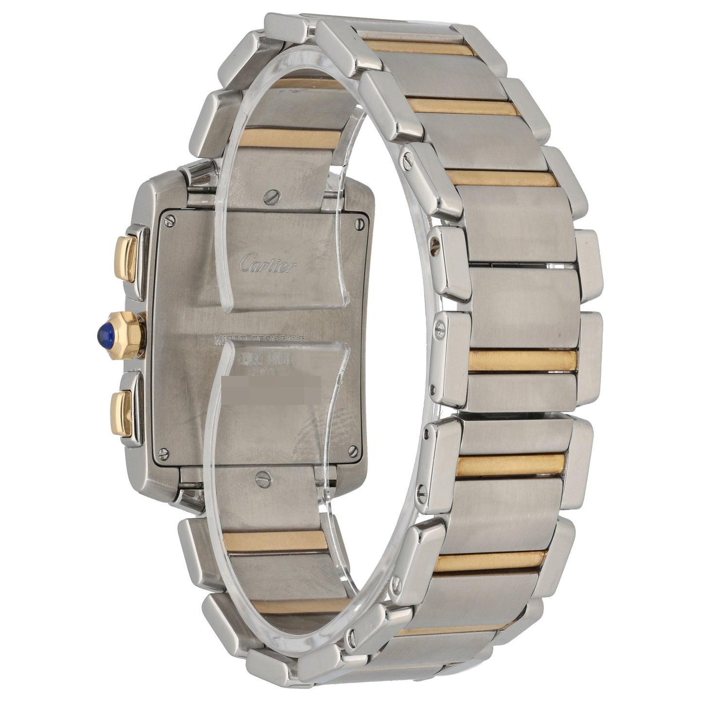 Cartier Tank Francaise W51004Q4 28mm Stainless Steel Watch
