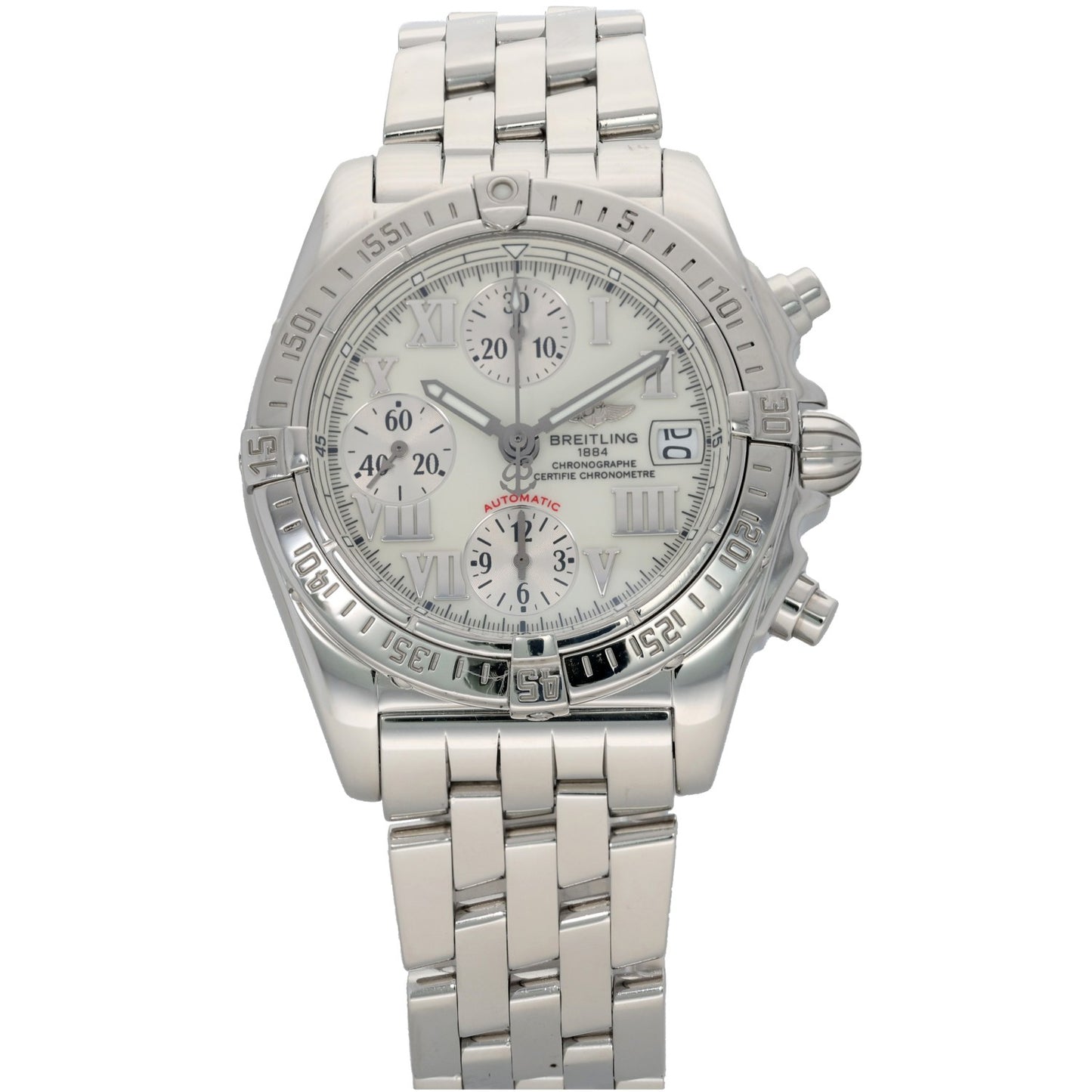 Breitling Cockpit A13358 39mm Stainless Steel Watch