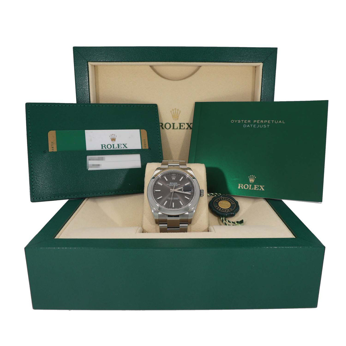 Rolex Datejust 41 126300 41mm Stainless Steel Watch