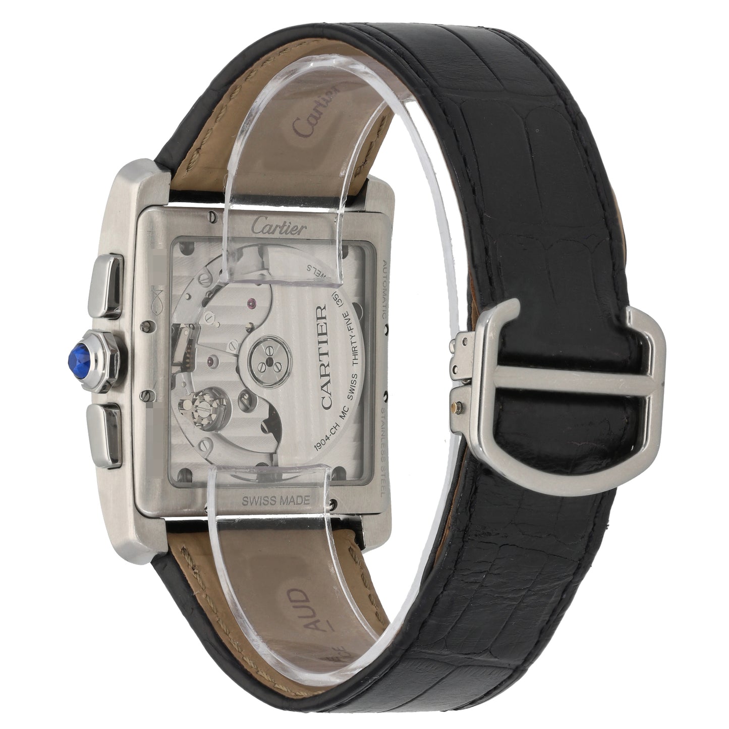 Cartier Tank MC 3666 35mm Stainless Steel Watch
