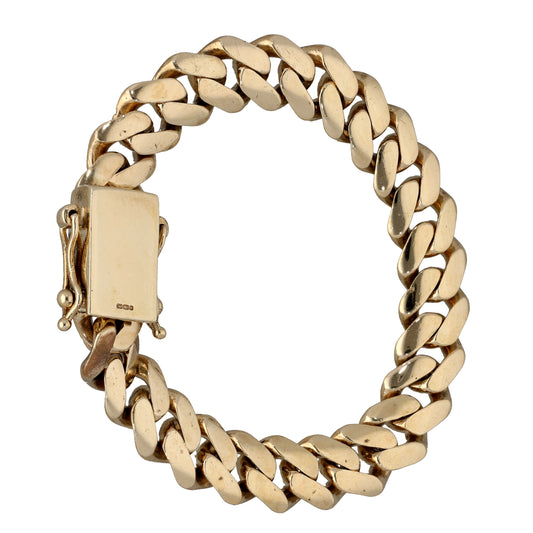 9ct Gold Curb Bracelet