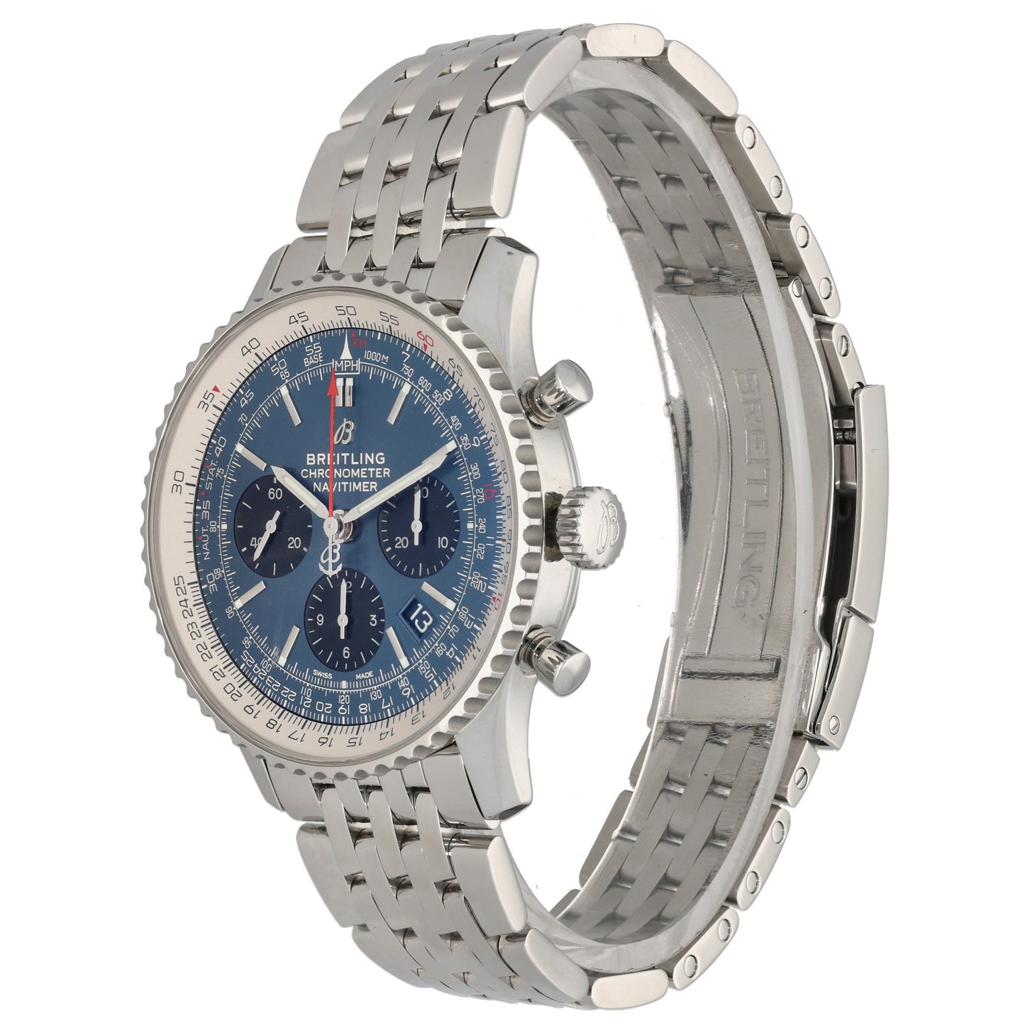 Breitling Navitimer 01 AB0121 43mm Stainless Steel Watch