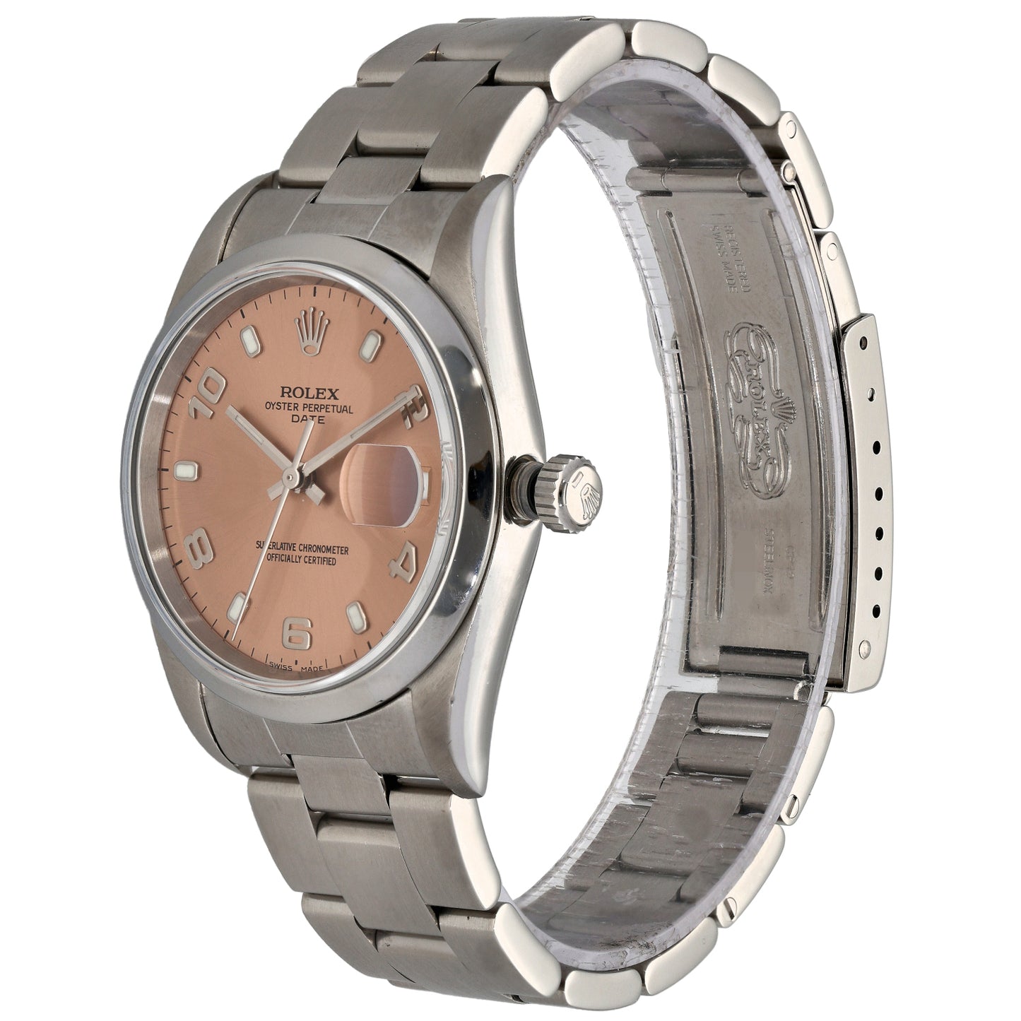 Rolex Date 15200 34mm Stainless Steel Watch