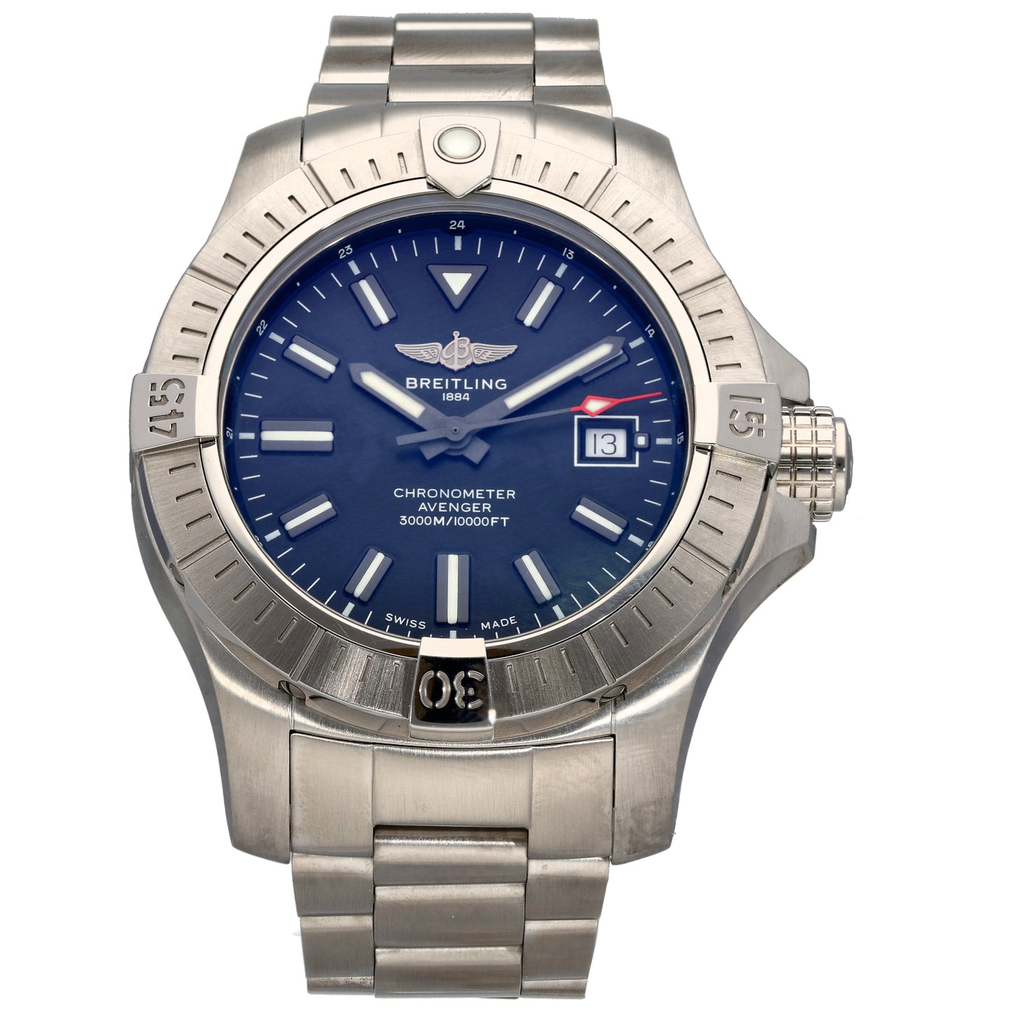 Breitling Avenger Seawolf 45 A17319 45mm Stainless Steel Watch