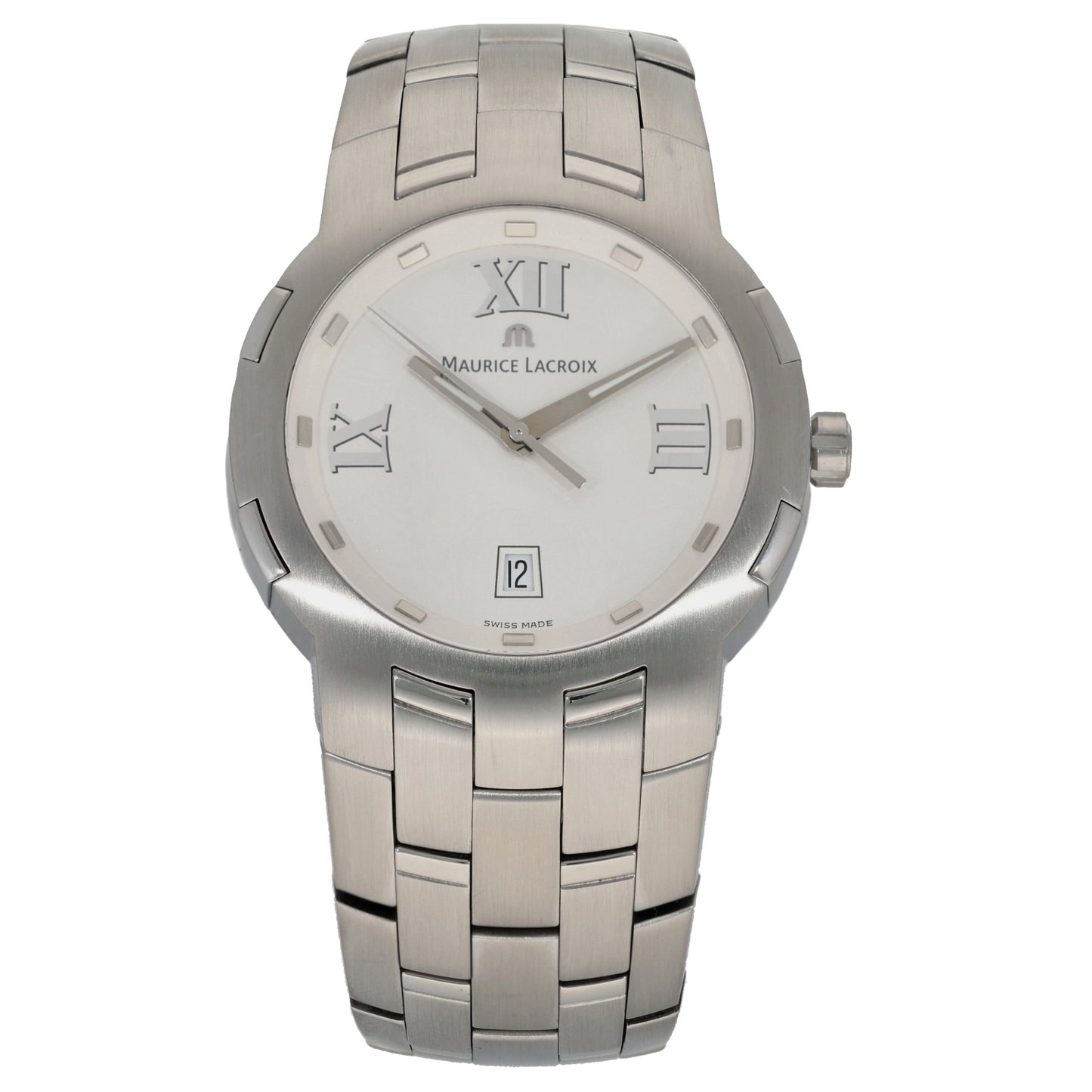 Maurice Lacroix Milestone MS1017 42mm Stainless Steel Watch