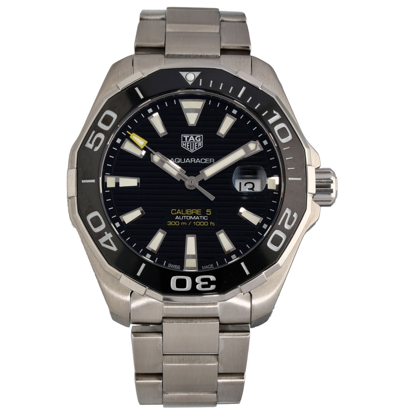 Tag Heuer Aquaracer WAY201A 43mm Stainless Steel Watch