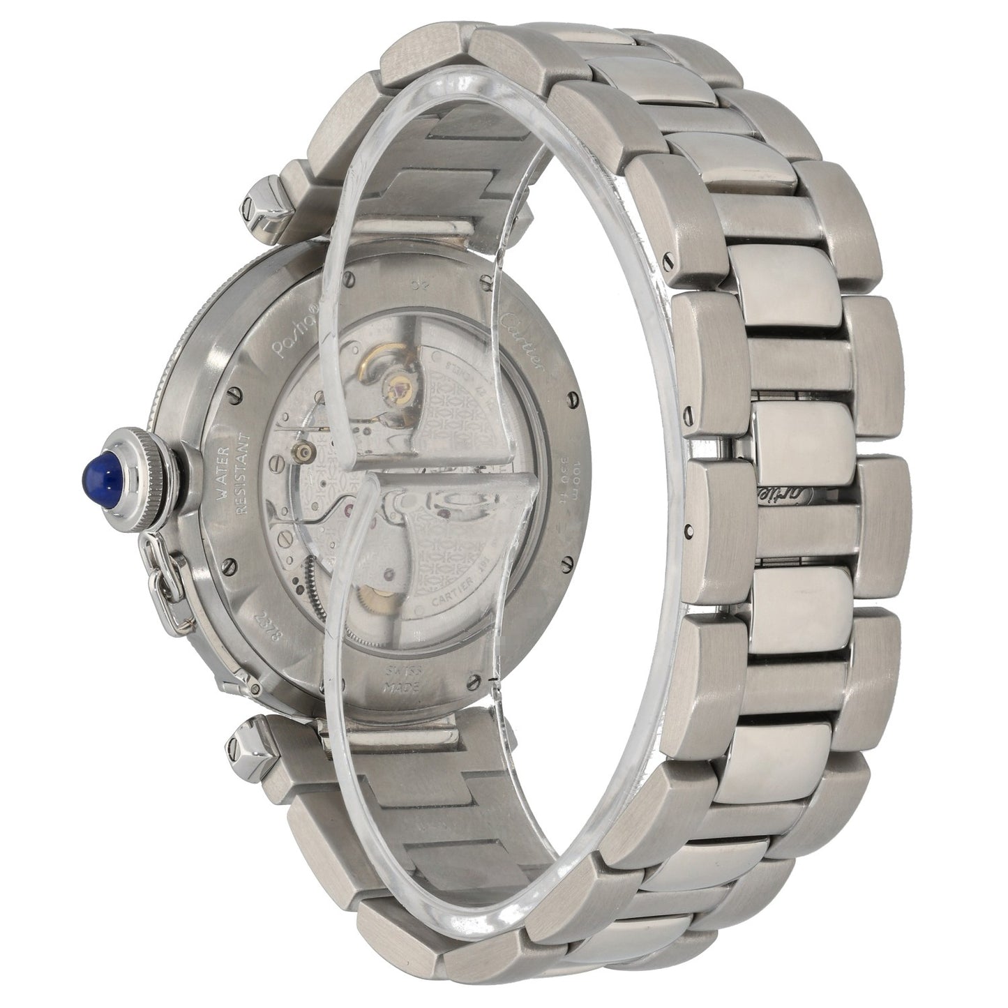 Cartier Pasha 2378 38mm Stainless Steel Watch