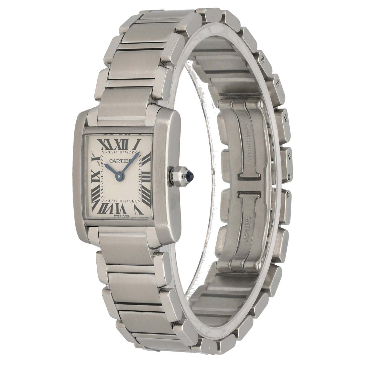 Cartier Tank Francaise W51008Q3 20mm Stainless Steel Watch