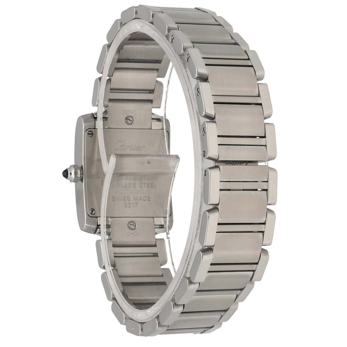 Cartier Tank Francaise W51008Q3 20mm Stainless Steel Watch