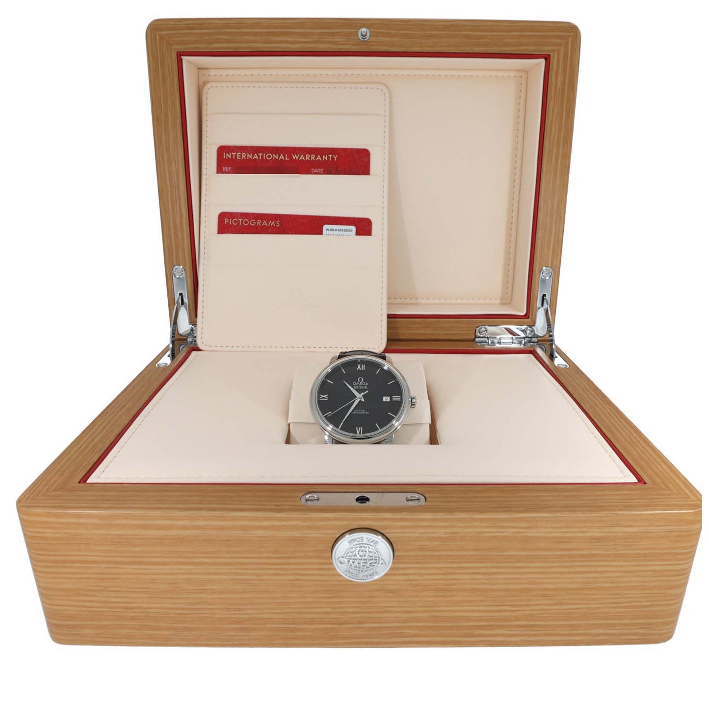 Omega De Ville Prestige 424.13.40.20.01.001 39.5mm Stainless Steel Watch