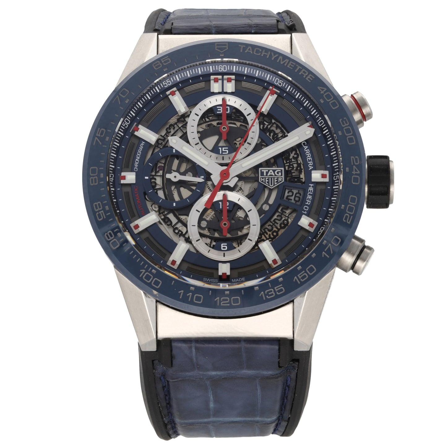 Tag Heuer Carrera CAR201T-0 43mm Stainless Steel Watch