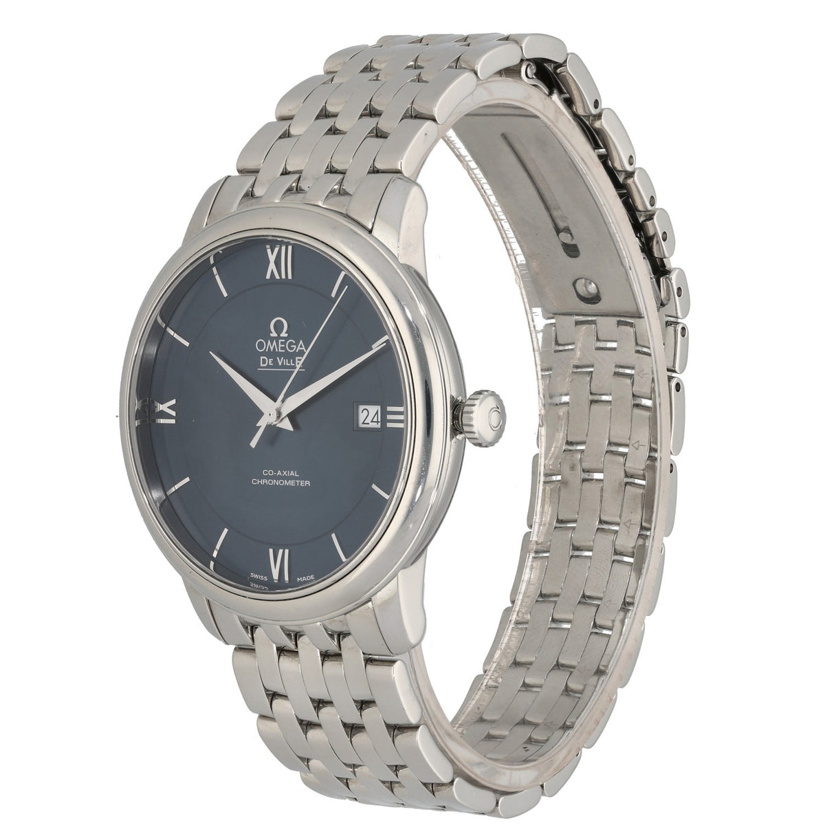 Omega De Ville Prestige 424.10.40.20.03.001 39.5mm Stainless Steel Watch