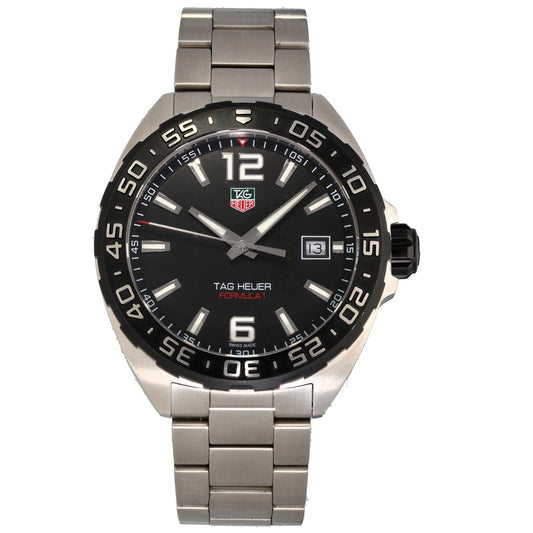Tag Heuer Formula 1 WAZ1110 41mm Stainless Steel Watch