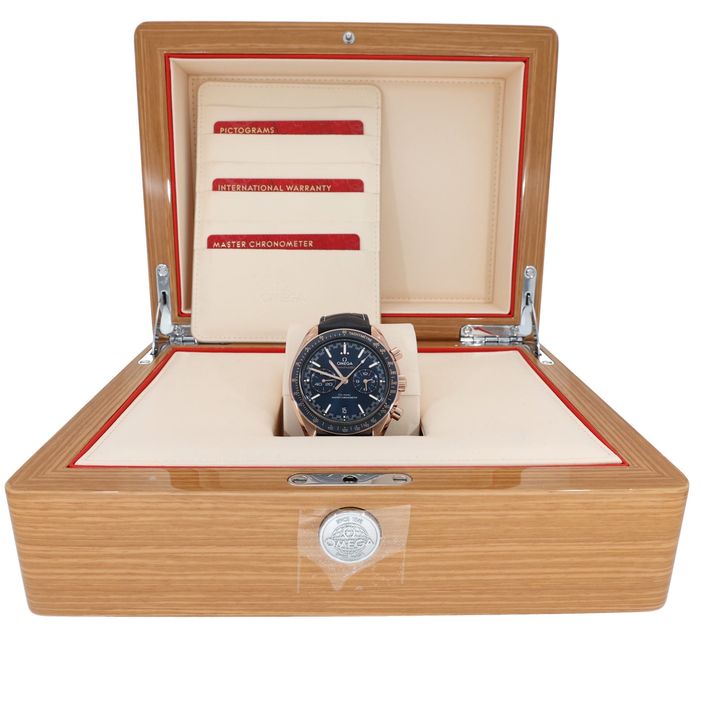 Omega Seamaster Racing 329.53.44.51.03.001 44.25mm Gold Watch