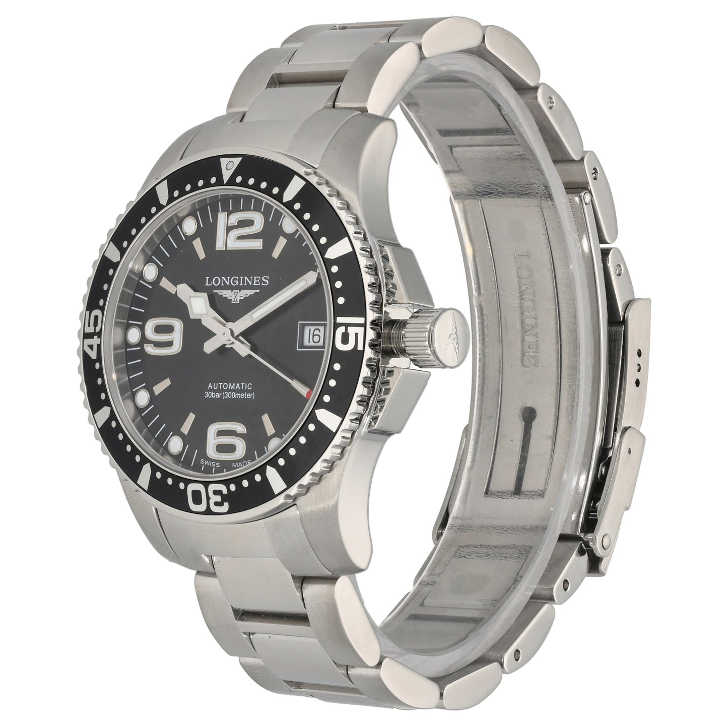 Longines Hydro Conquest L3.741.4 39mm Stainless Steel Watch