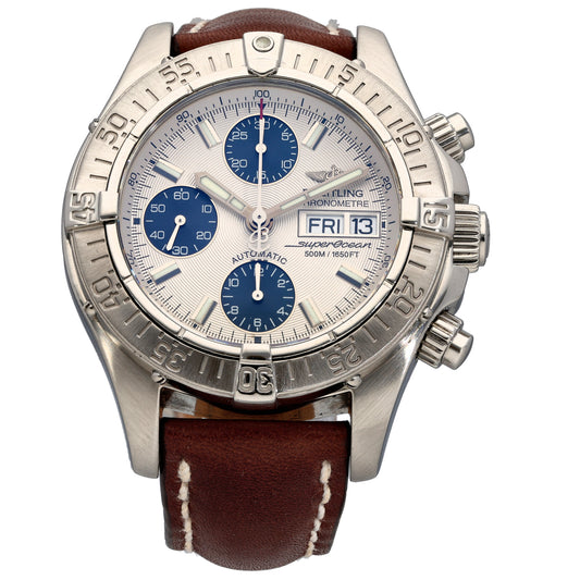 Breitling Superocean Chrono A13340 42mm Stainless Steel Watch