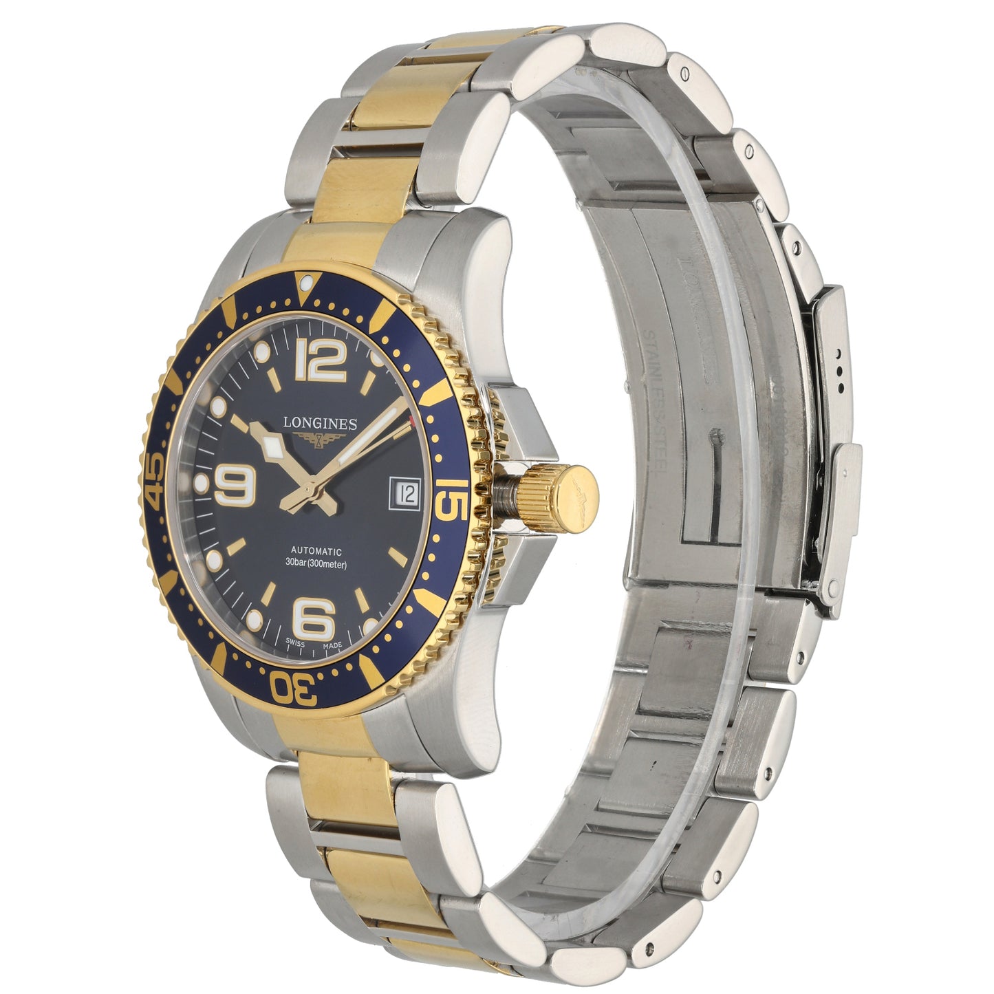 Longines Hydro Conquest L3.742.3 41mm Bi-Colour Watch