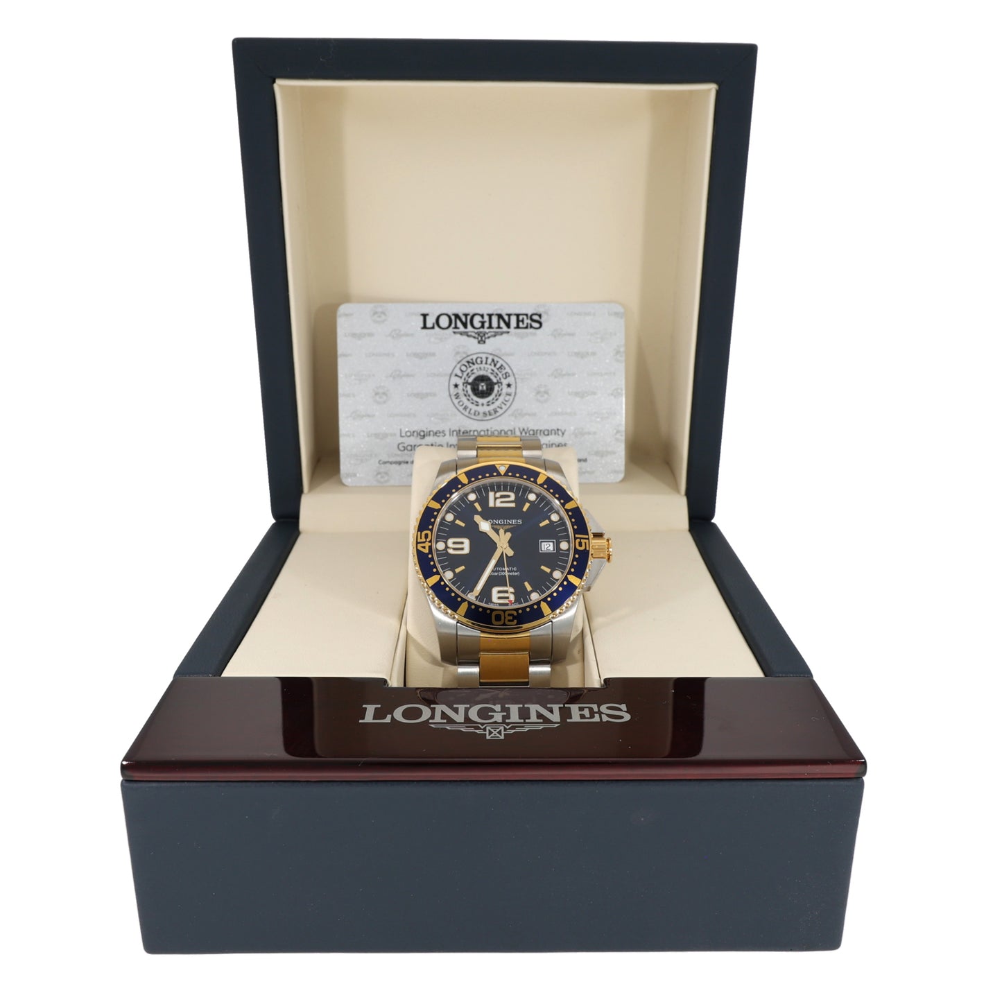 Longines Hydro Conquest L3.742.3 41mm Bi-Colour Watch