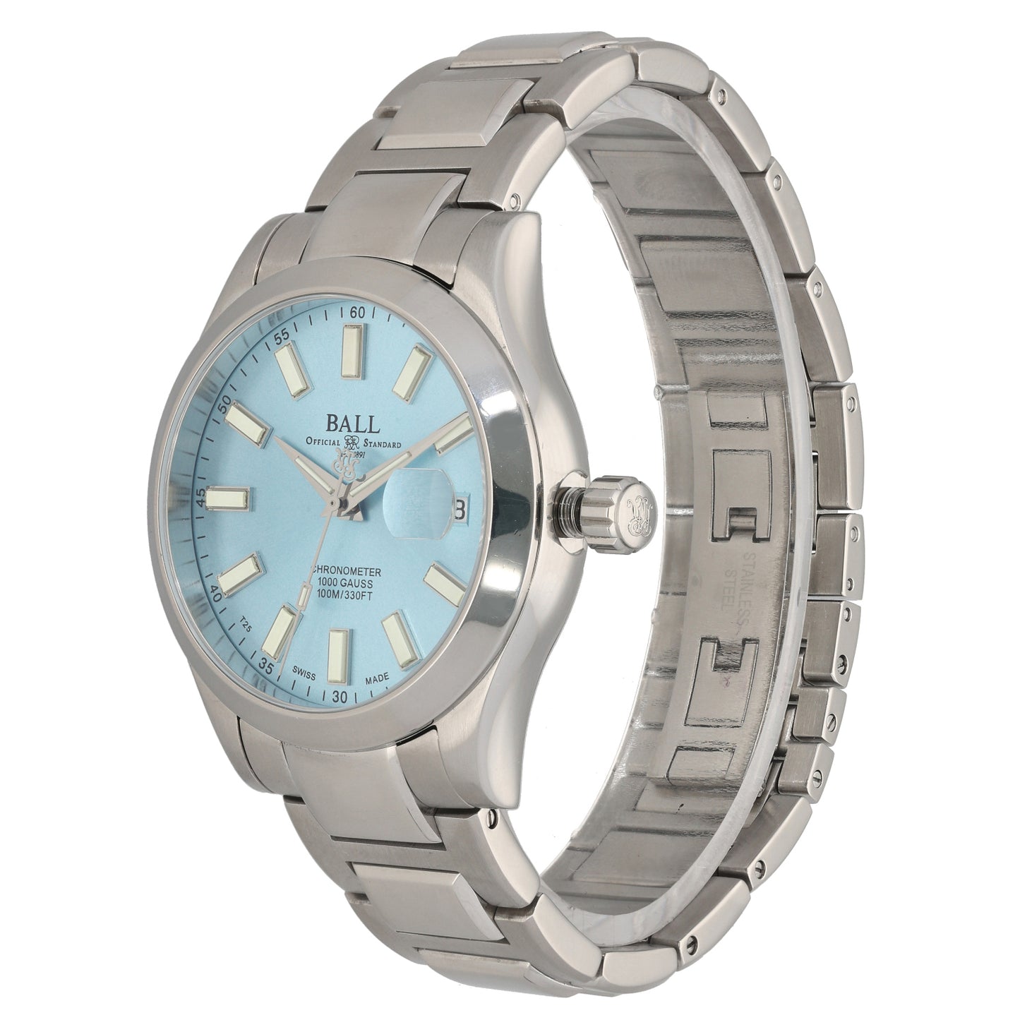 Ball Engineer III NM9026C 39mm Stainless Steel Watch