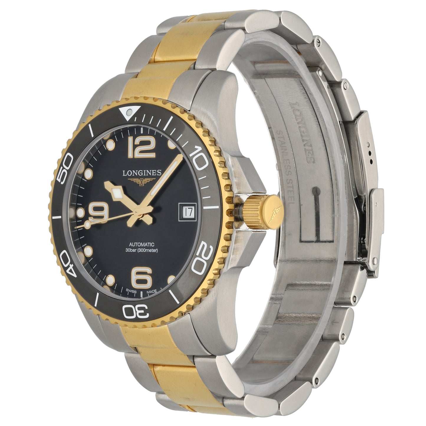 Longines Hydro Conquest L3.781.3 41mm Bi-Colour Watch