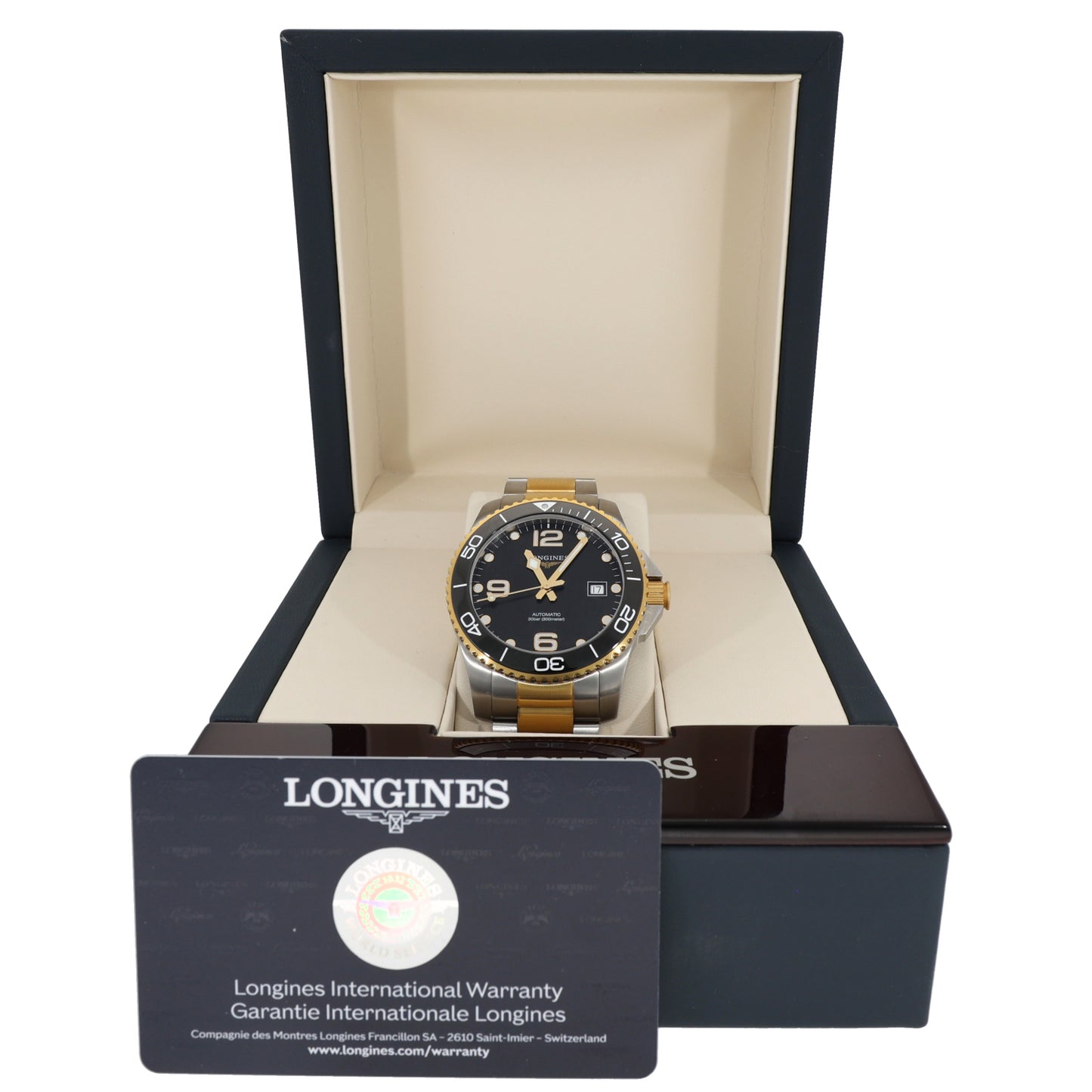 Longines Hydro Conquest L3.781.3 41mm Bi-Colour Watch