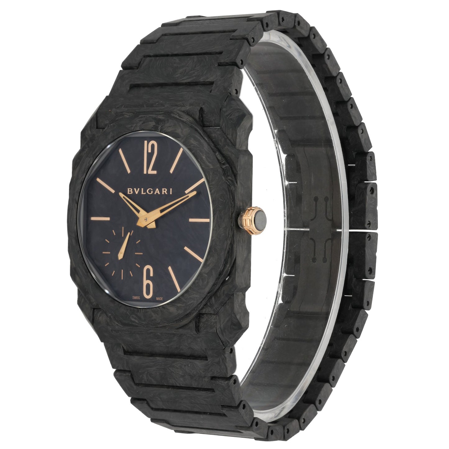 Bvlgari Octo Finissimo BGO 40 CXT 40mm Carbon Watch