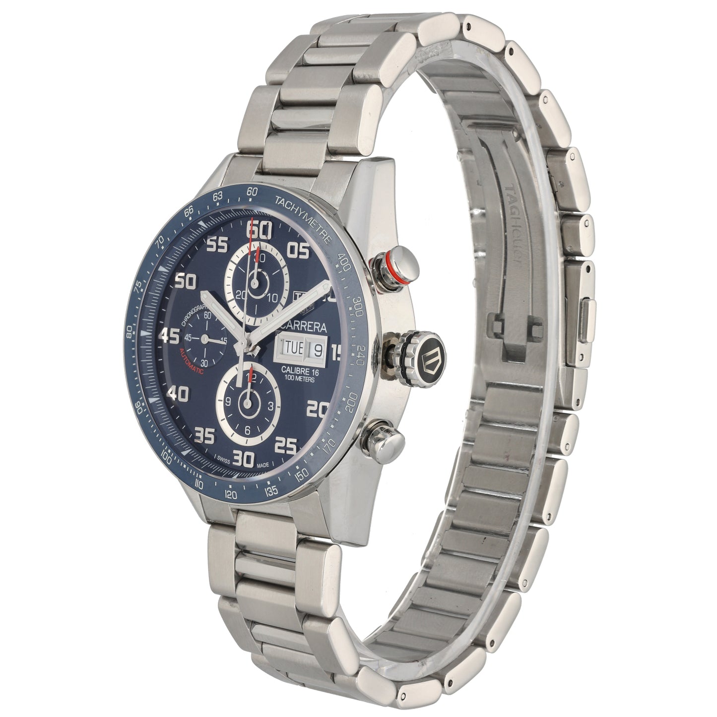 Tag Heuer Carrera CV2A1V 43mm Stainless Steel Watch