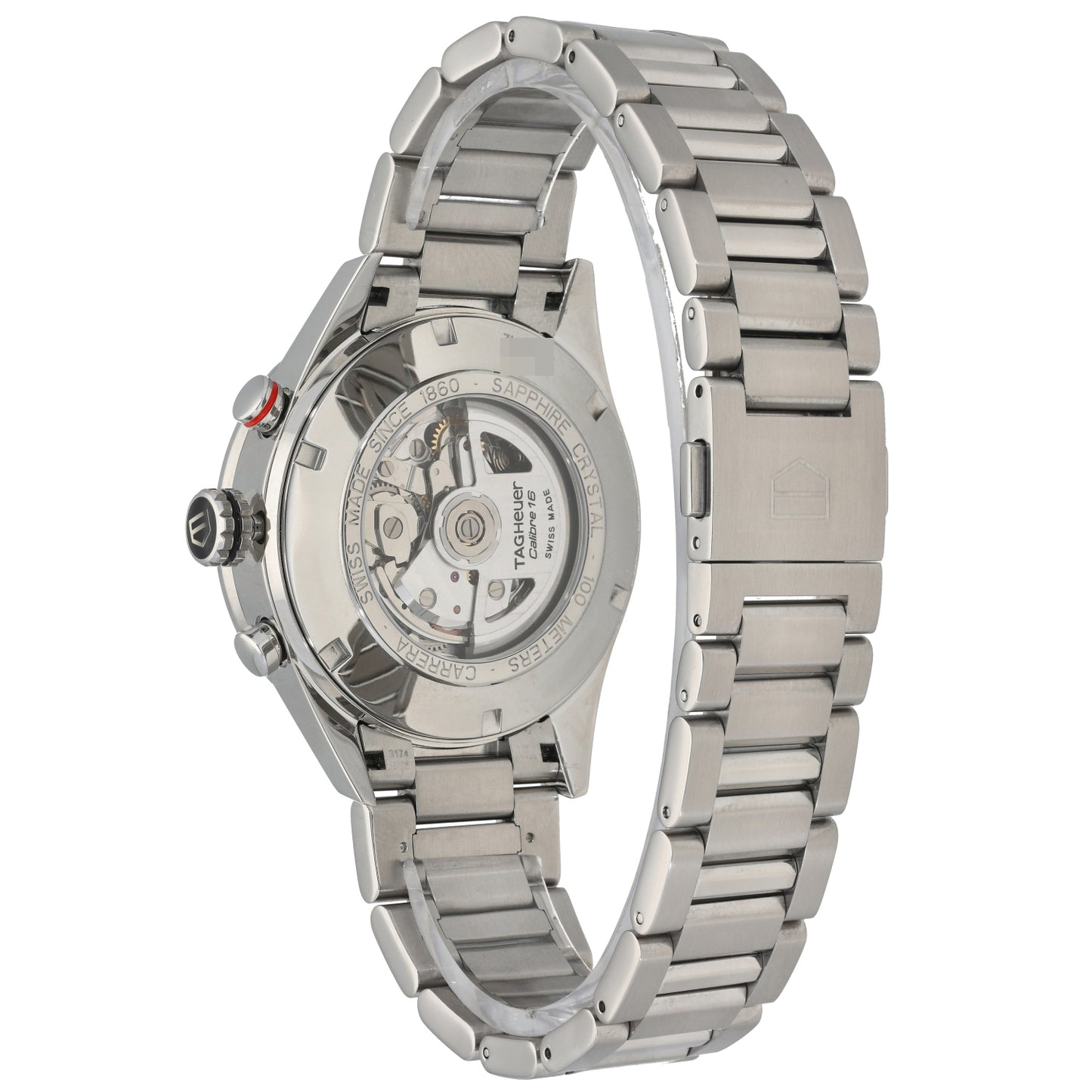 Tag Heuer Carrera CV2A1V 43mm Stainless Steel Watch