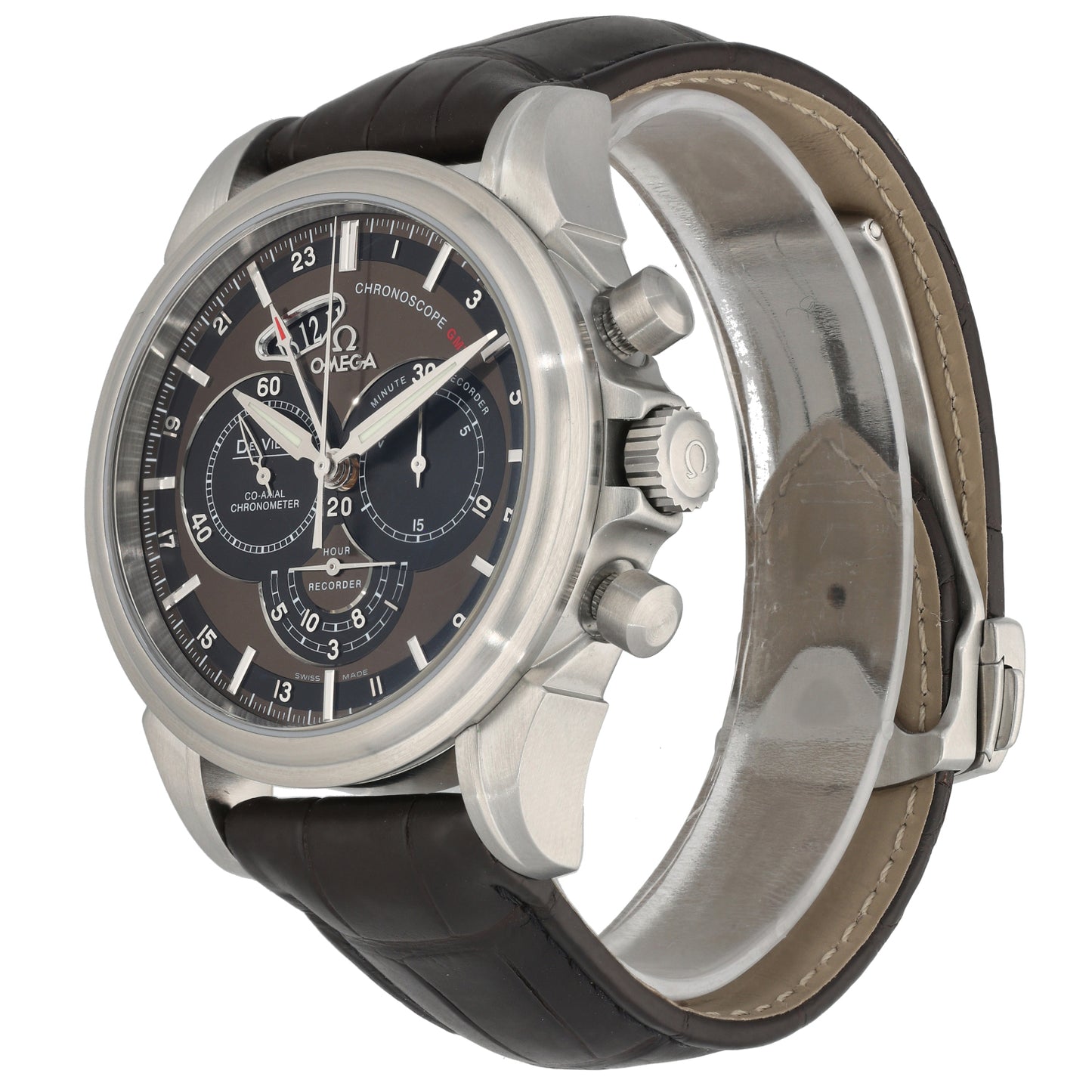 Omega De Ville Chronoscope 422.13.44.52.13.001 44mm Stainless Steel Watch