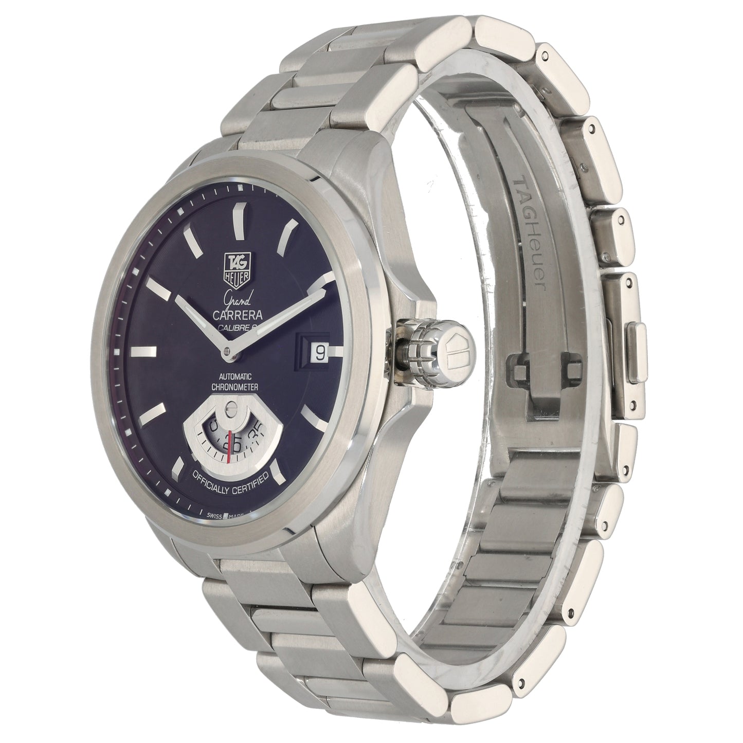 Tag Heuer Grand Carrera WAV511A 40mm Stainless Steel Watch