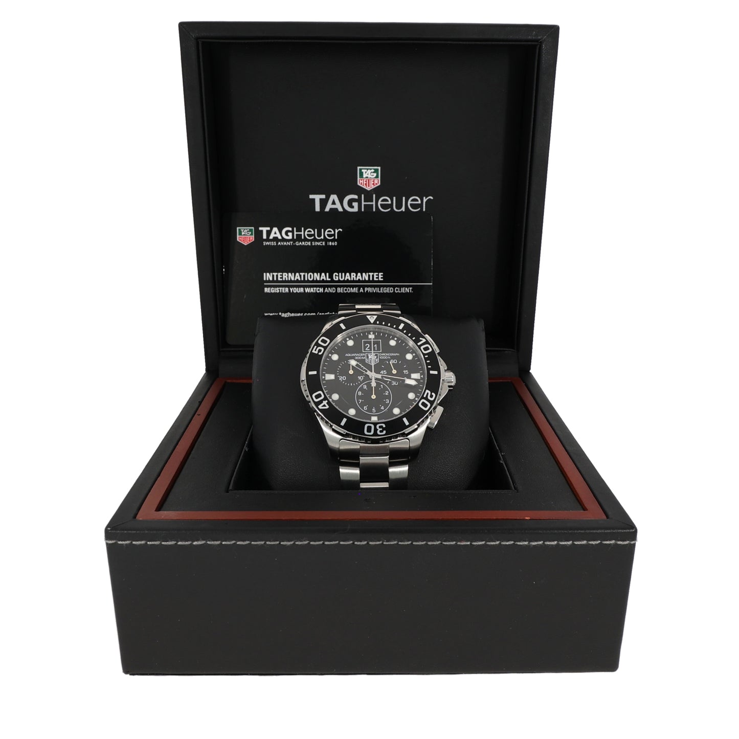 Tag Heuer Aquaracer CAN1010 43mm Stainless Steel Watch