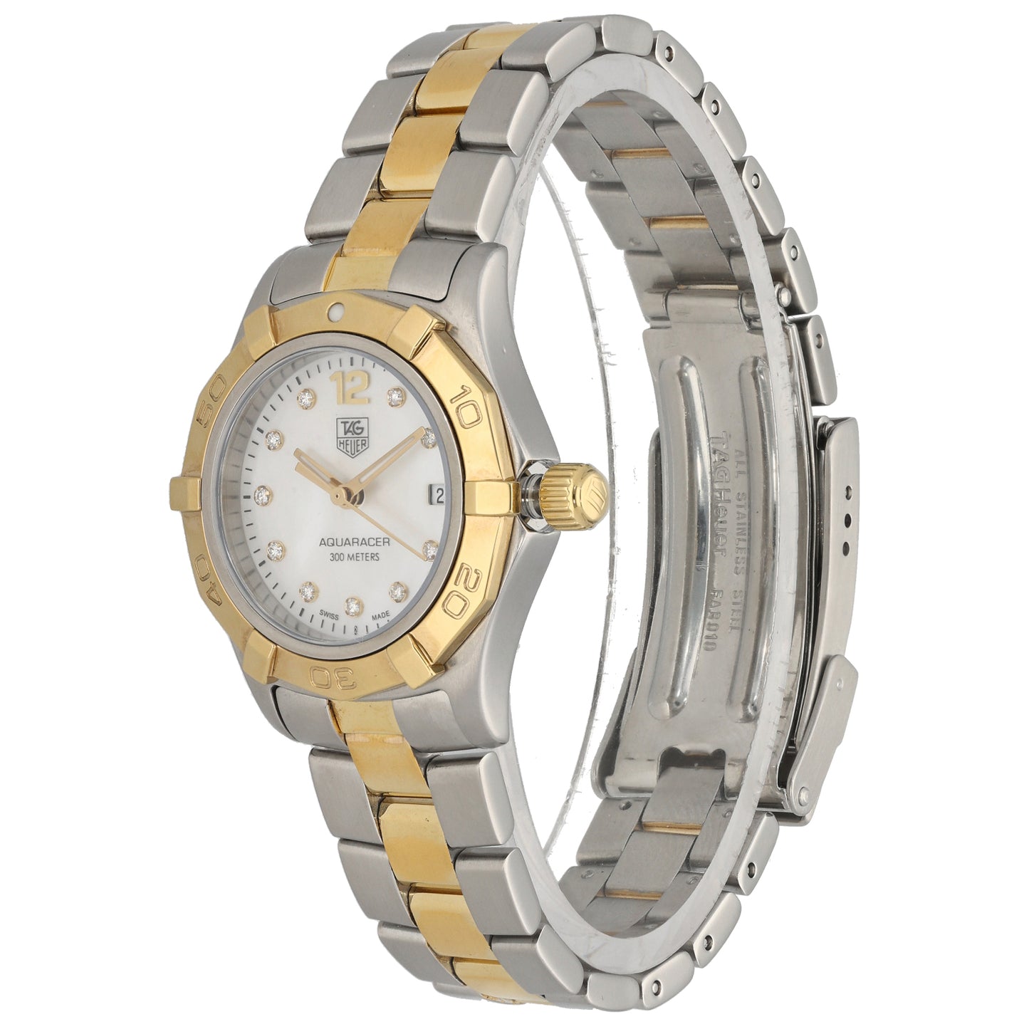 Tag Heuer Aquaracer WAF1425 27mm Bi-Colour Watch