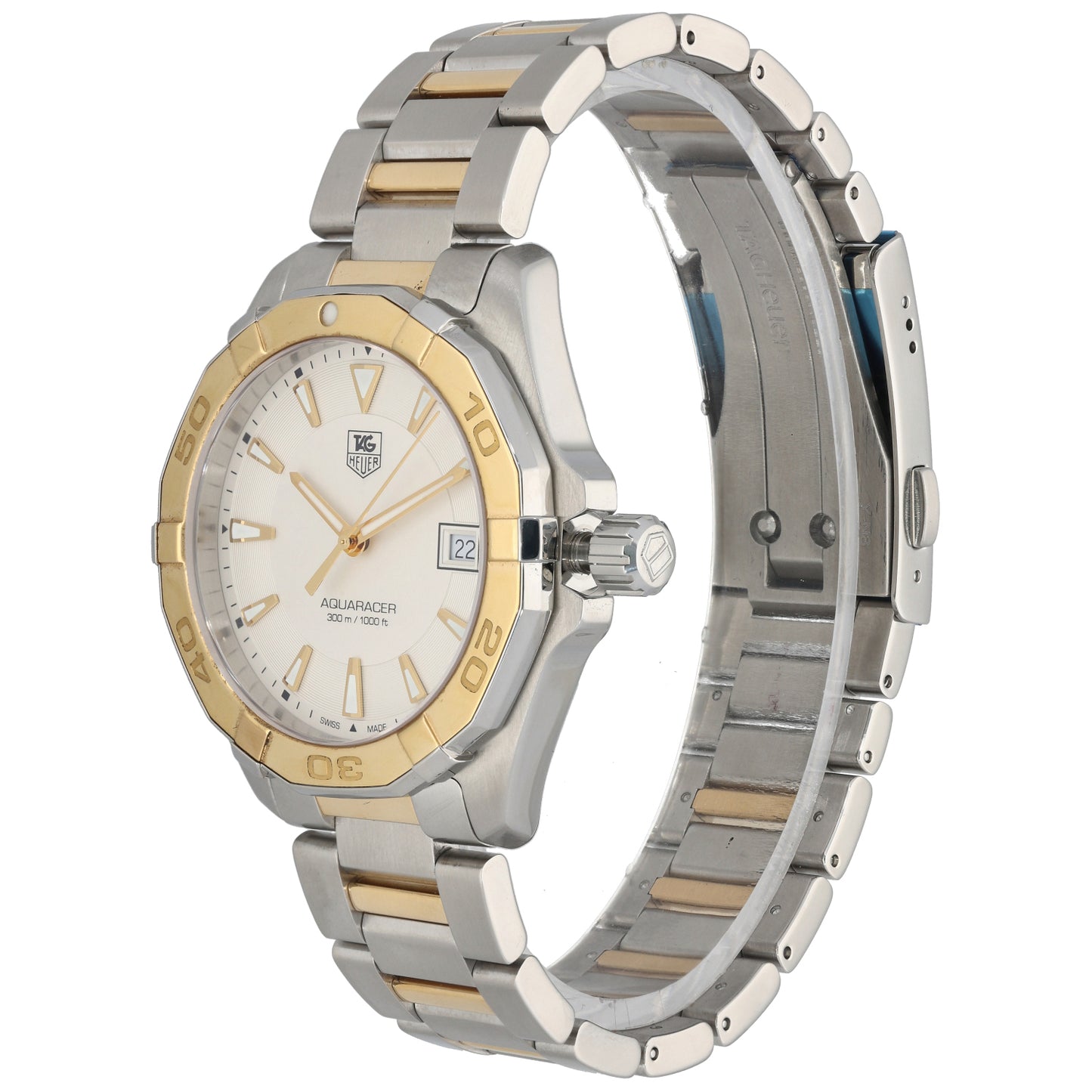 Tag Heuer Aquaracer WAY1151 40mm Bi-Colour Watch