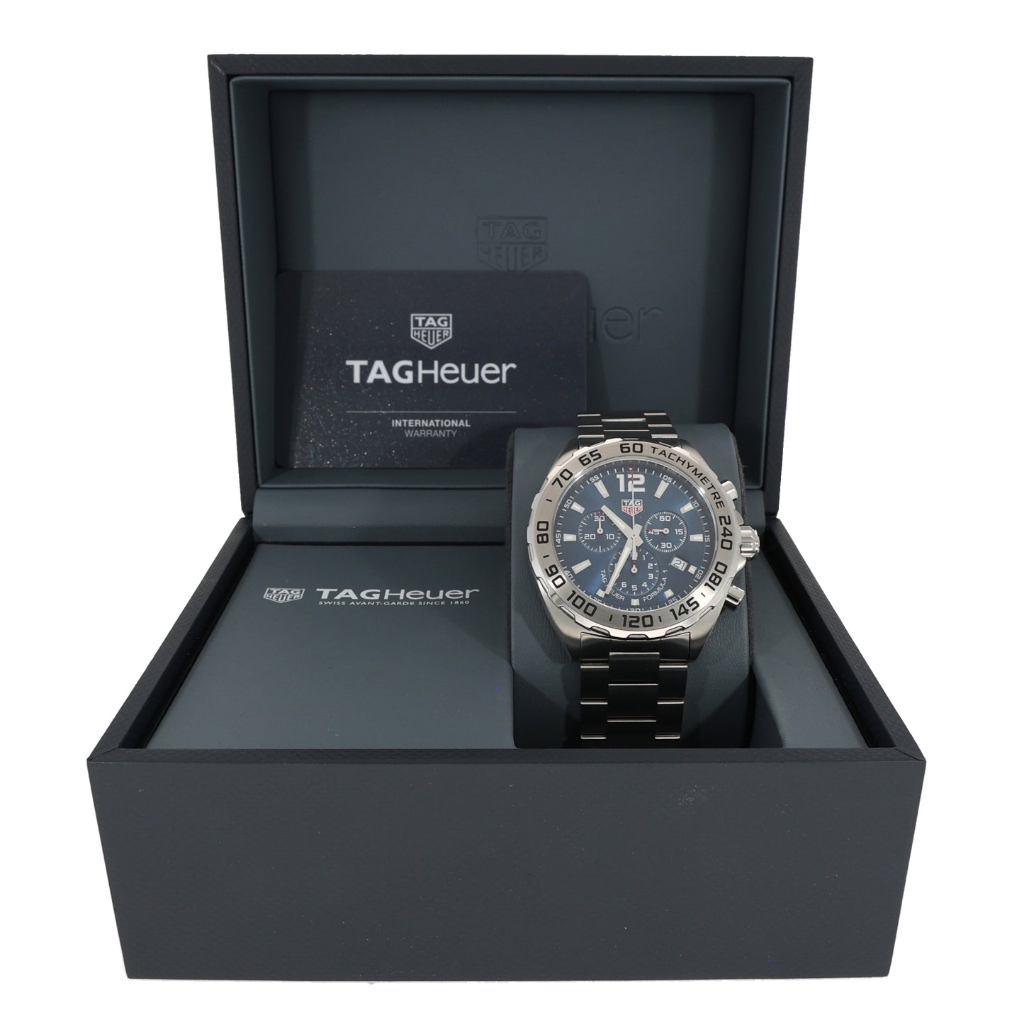 Tag Heuer Formula 1 CAZ101K 43mm Stainless Steel Watch