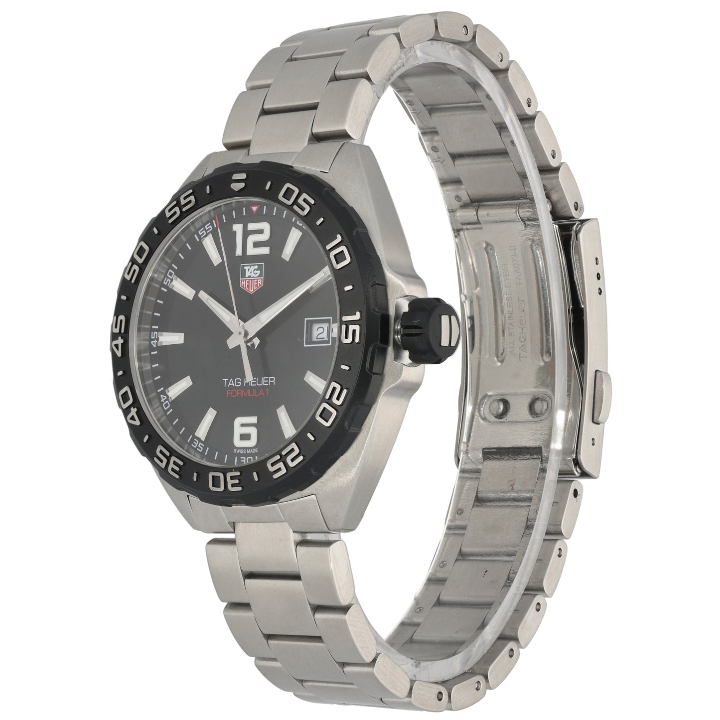 Tag Heuer Formula 1 WAZ1110 41mm Stainless Steel Watch